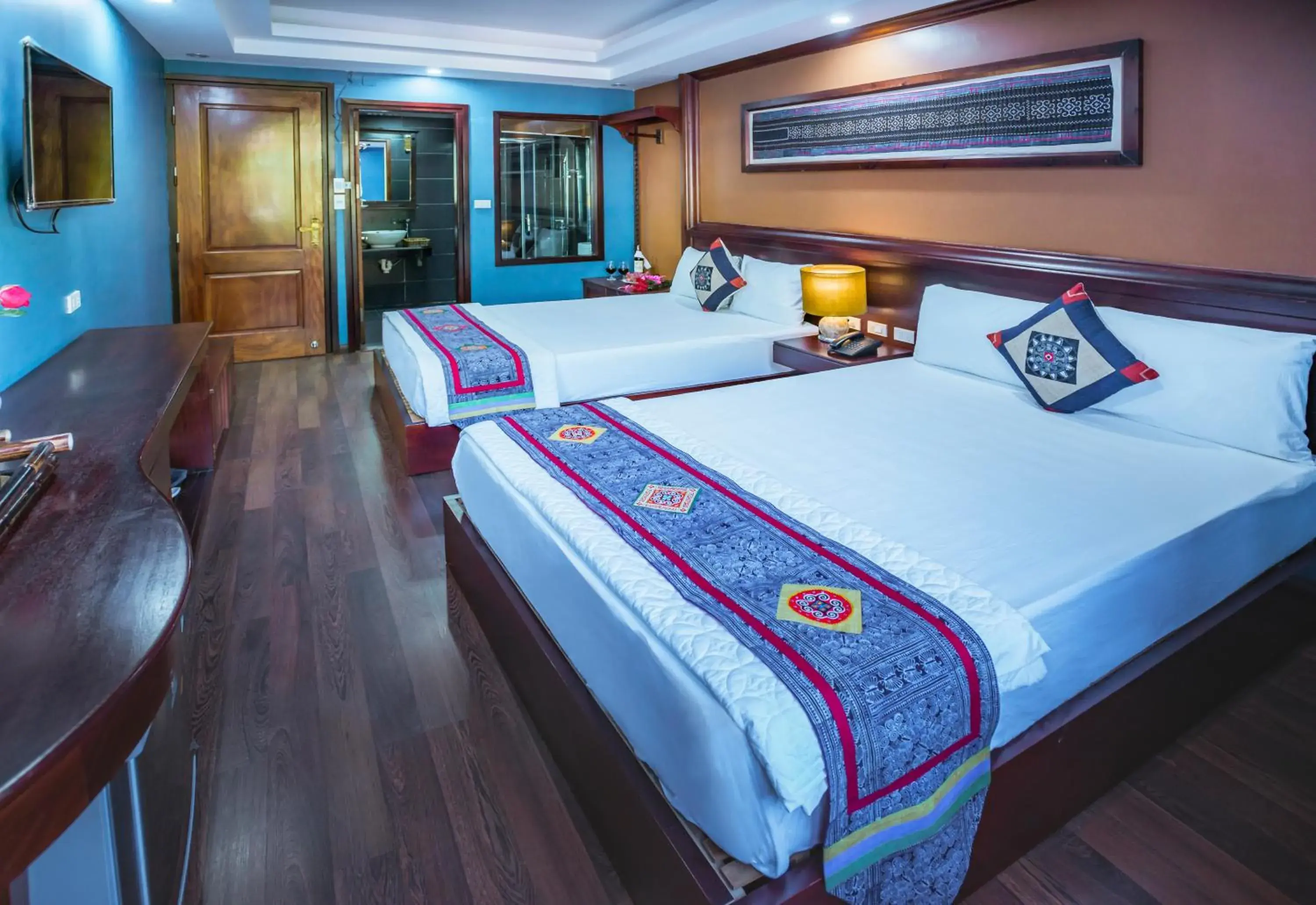 Family Room with Mountain View in SAPA FULL HOUSE HOTEL Family Room with Mountain View in SAPA FULL HOUSE HOTEL