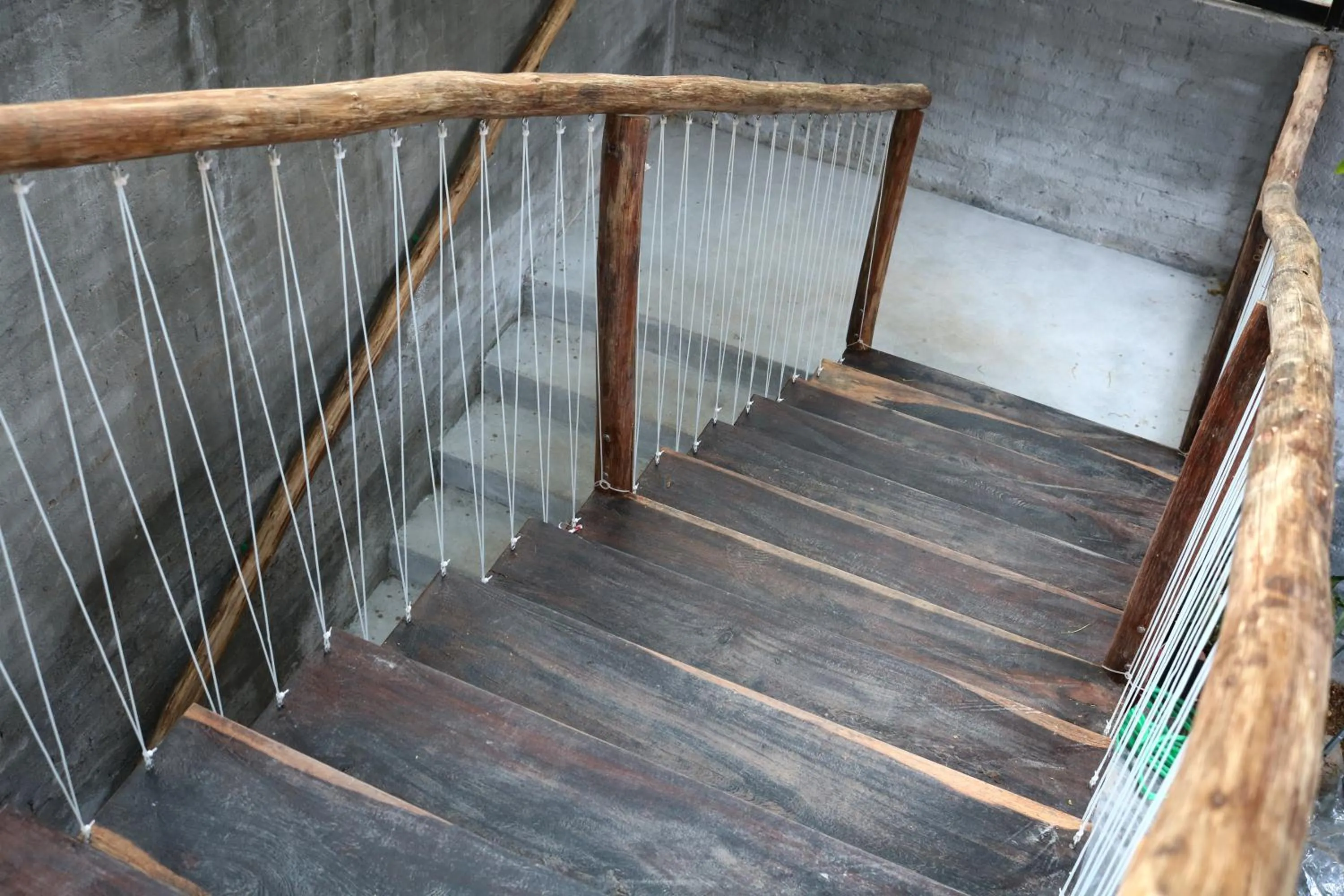 Facade/entrance in NANO Eco-Hostel