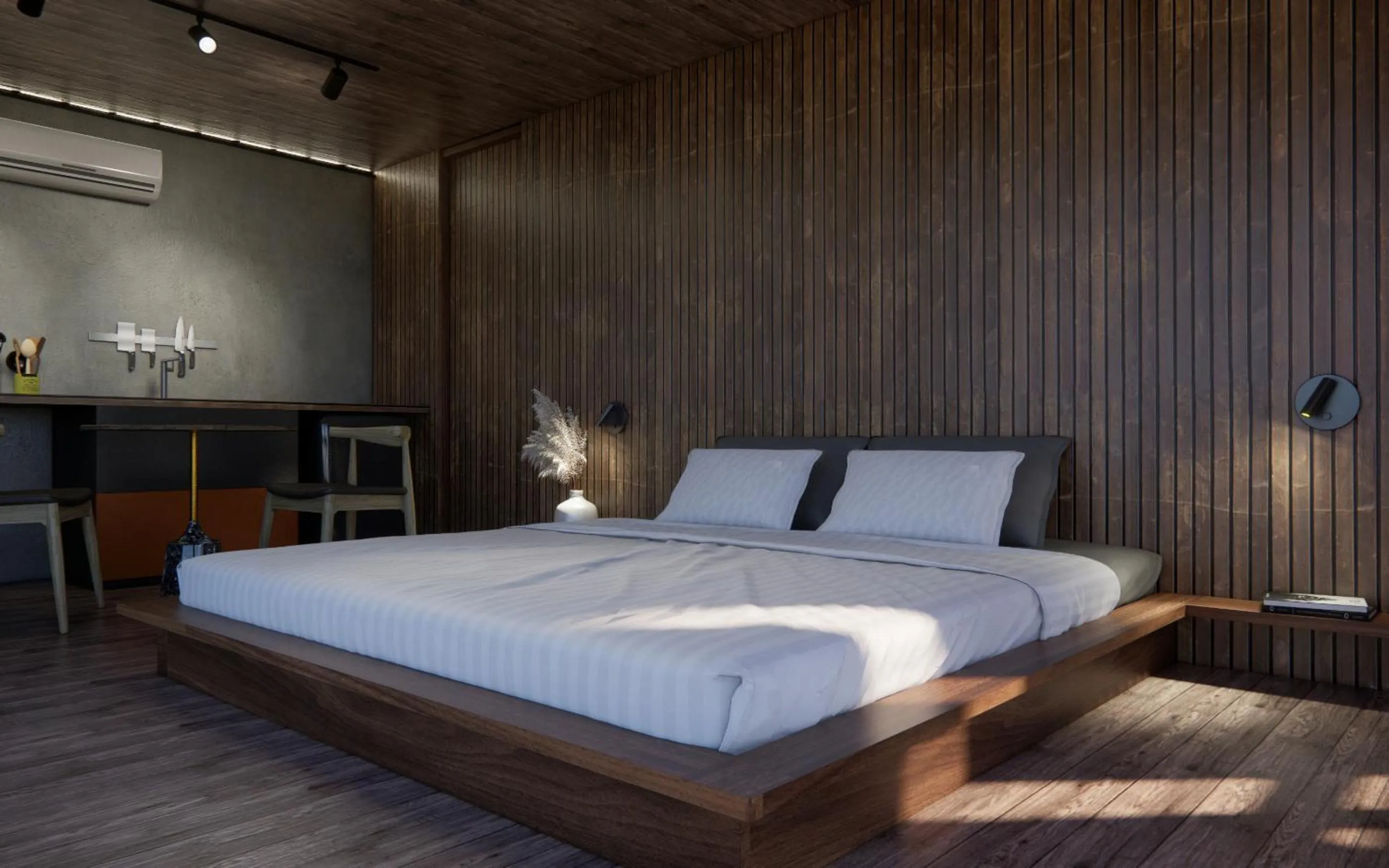 Bed in NANO Eco-Hostel