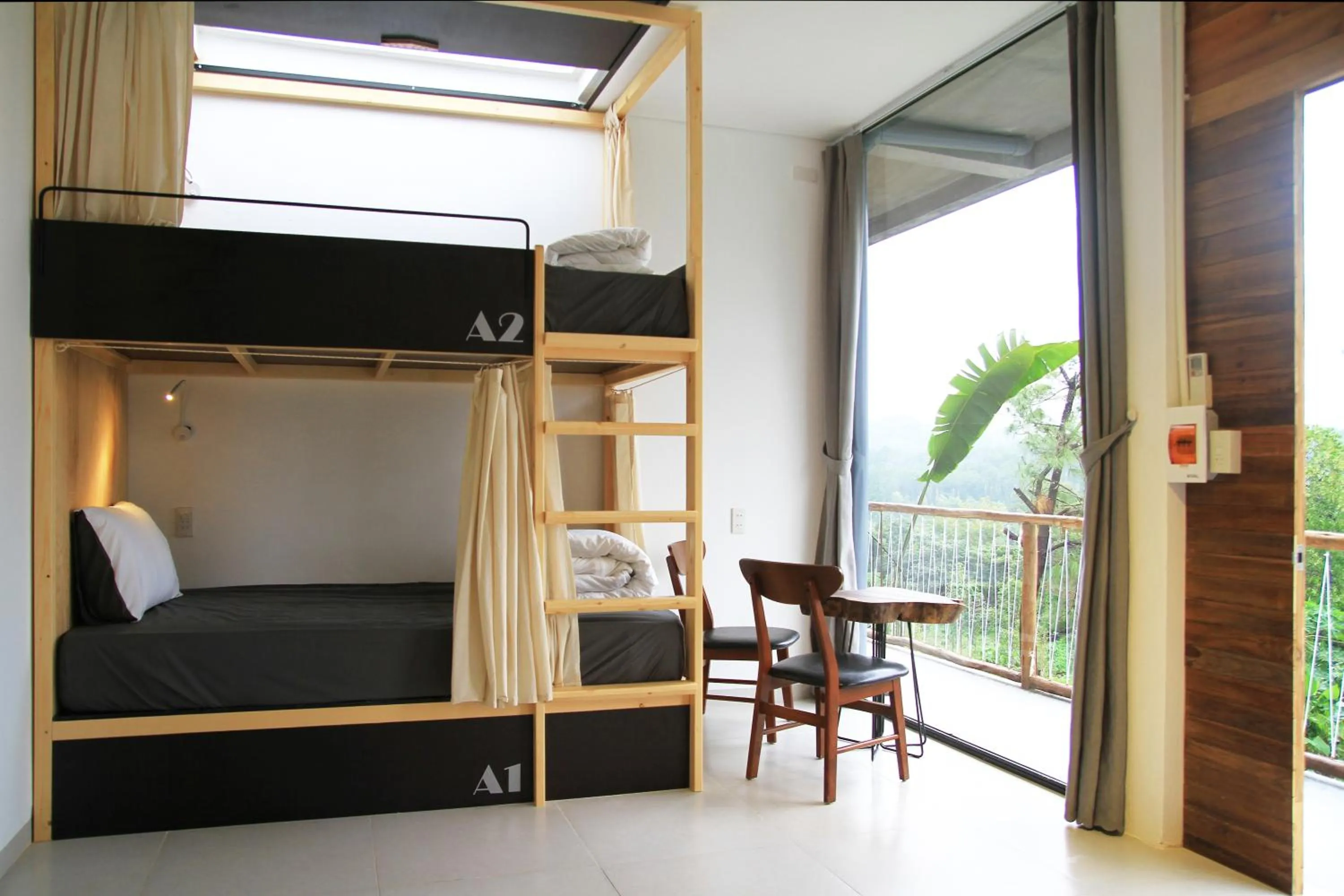 Bed in NANO Eco-Hostel