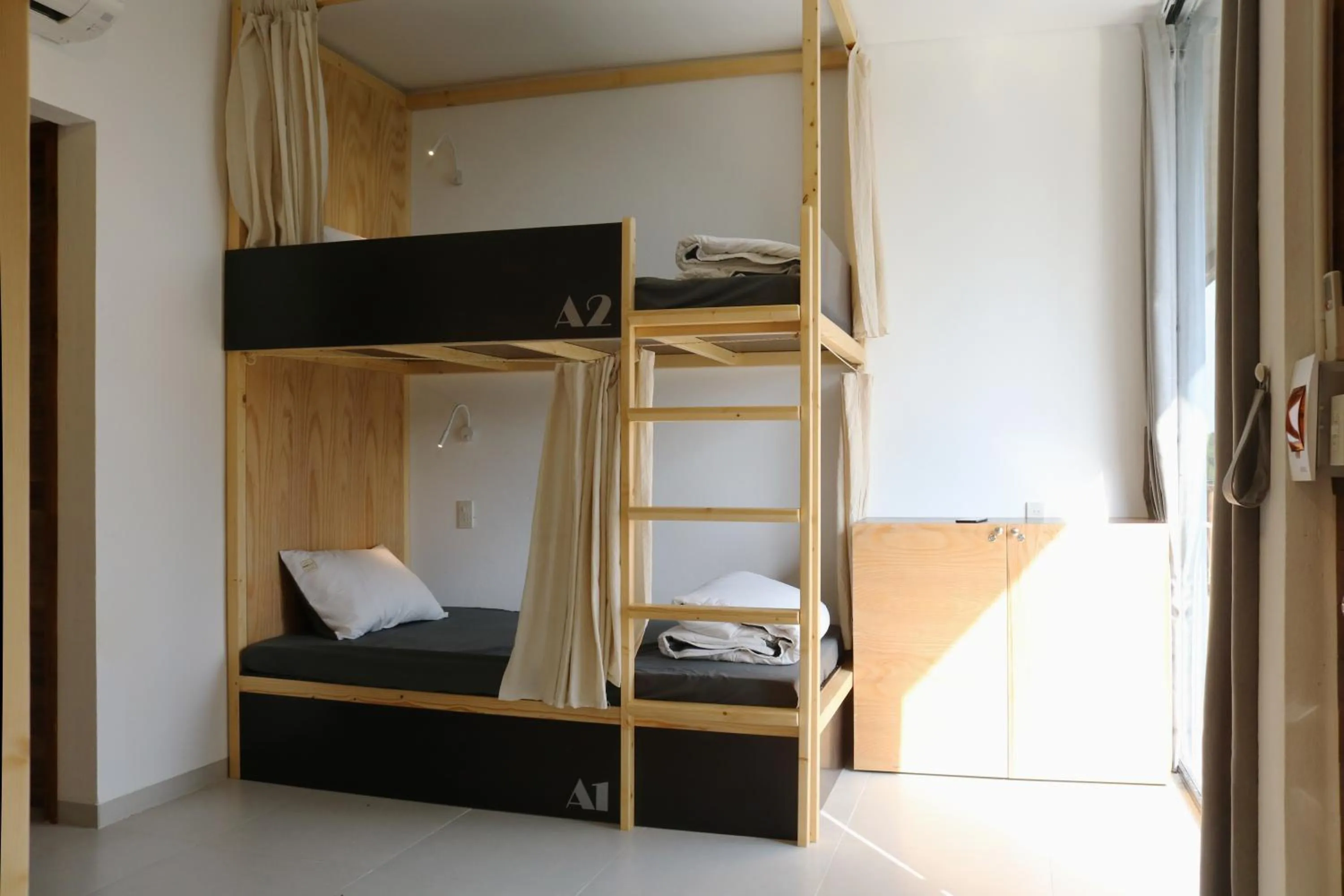 bunk bed, Bed in NANO Eco-Hostel
