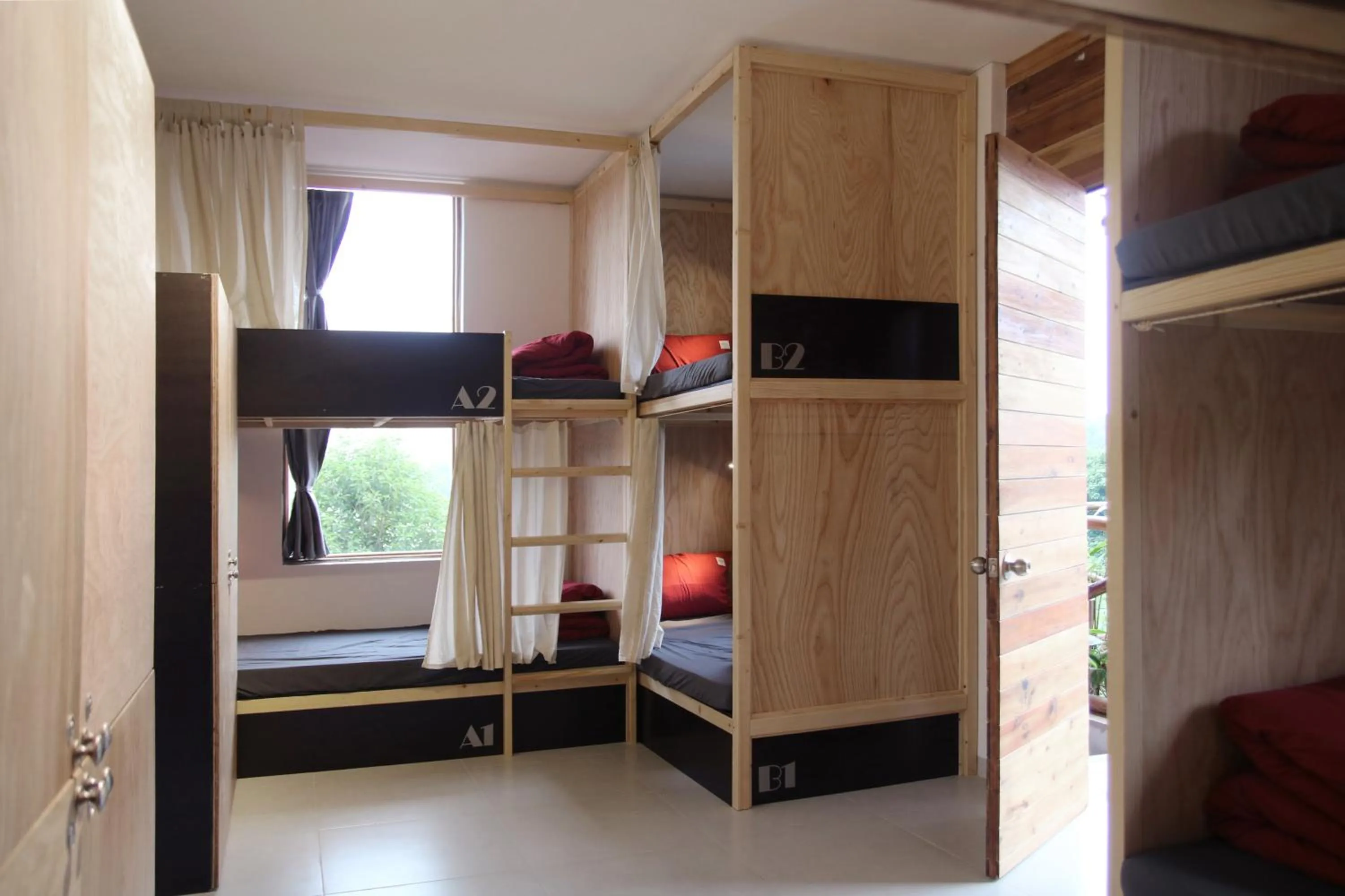 Bedroom, Bed in NANO Eco-Hostel