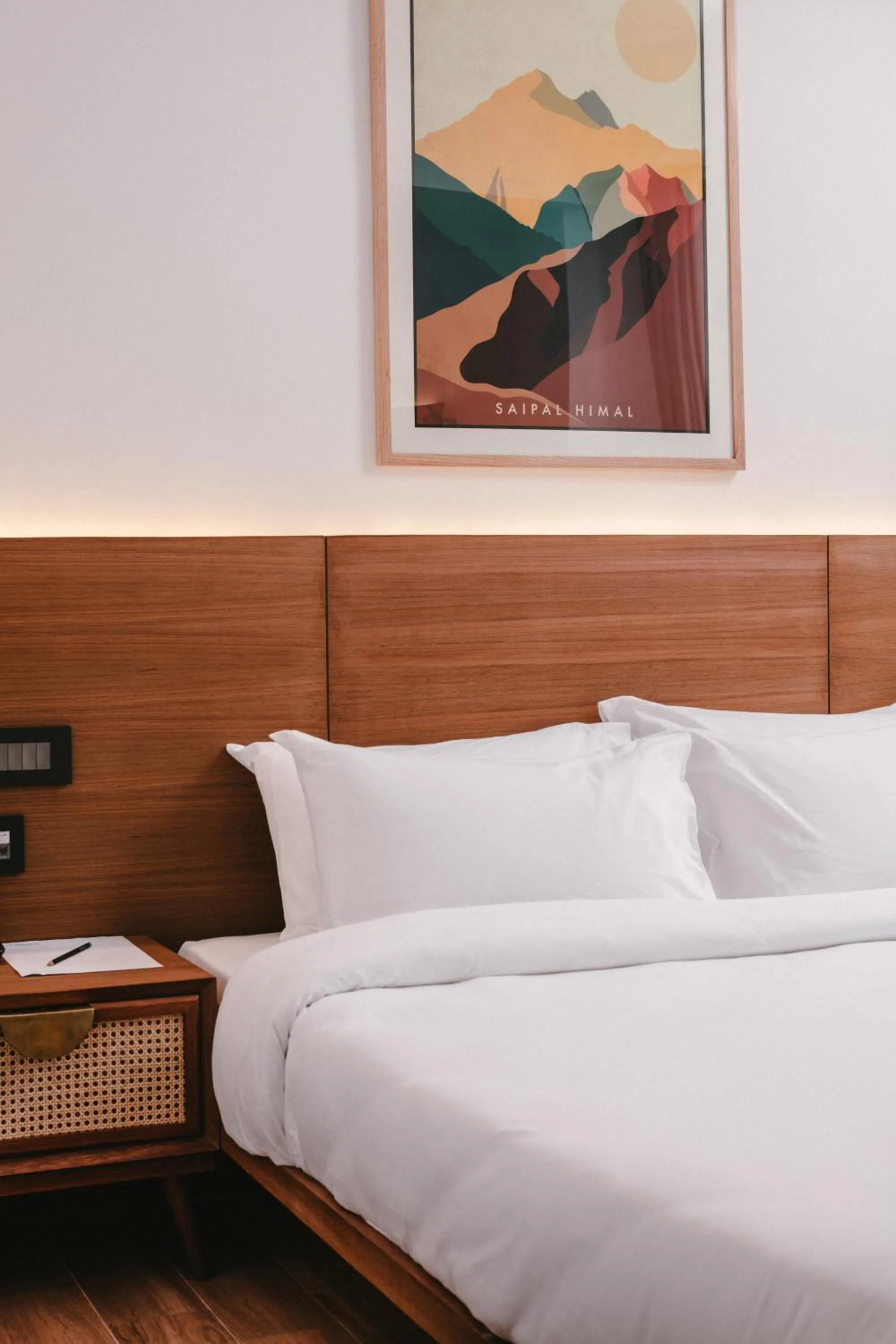 Bed in Nomad Hotel Lazimpat