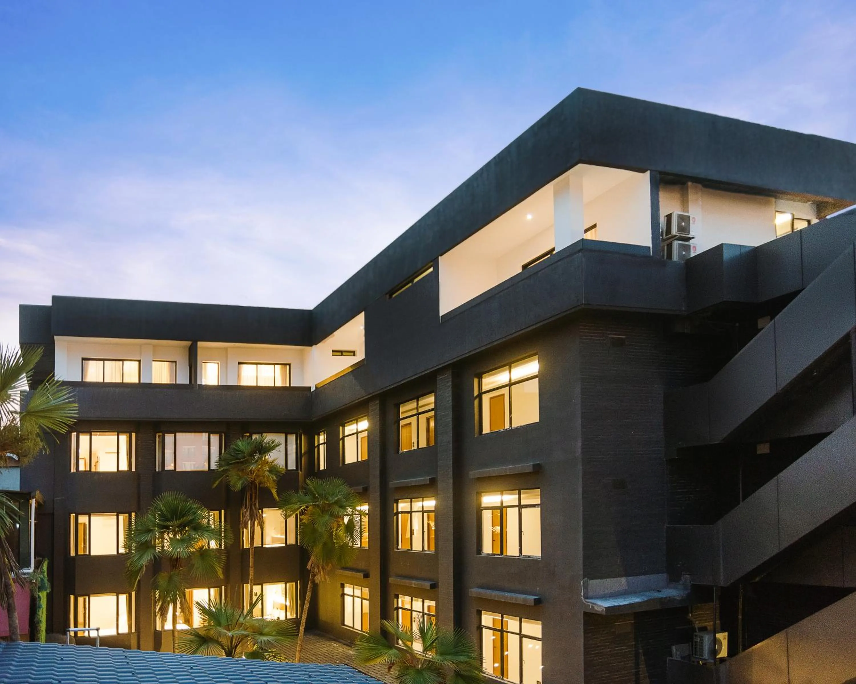 Property building in Nomad Hotel Lazimpat