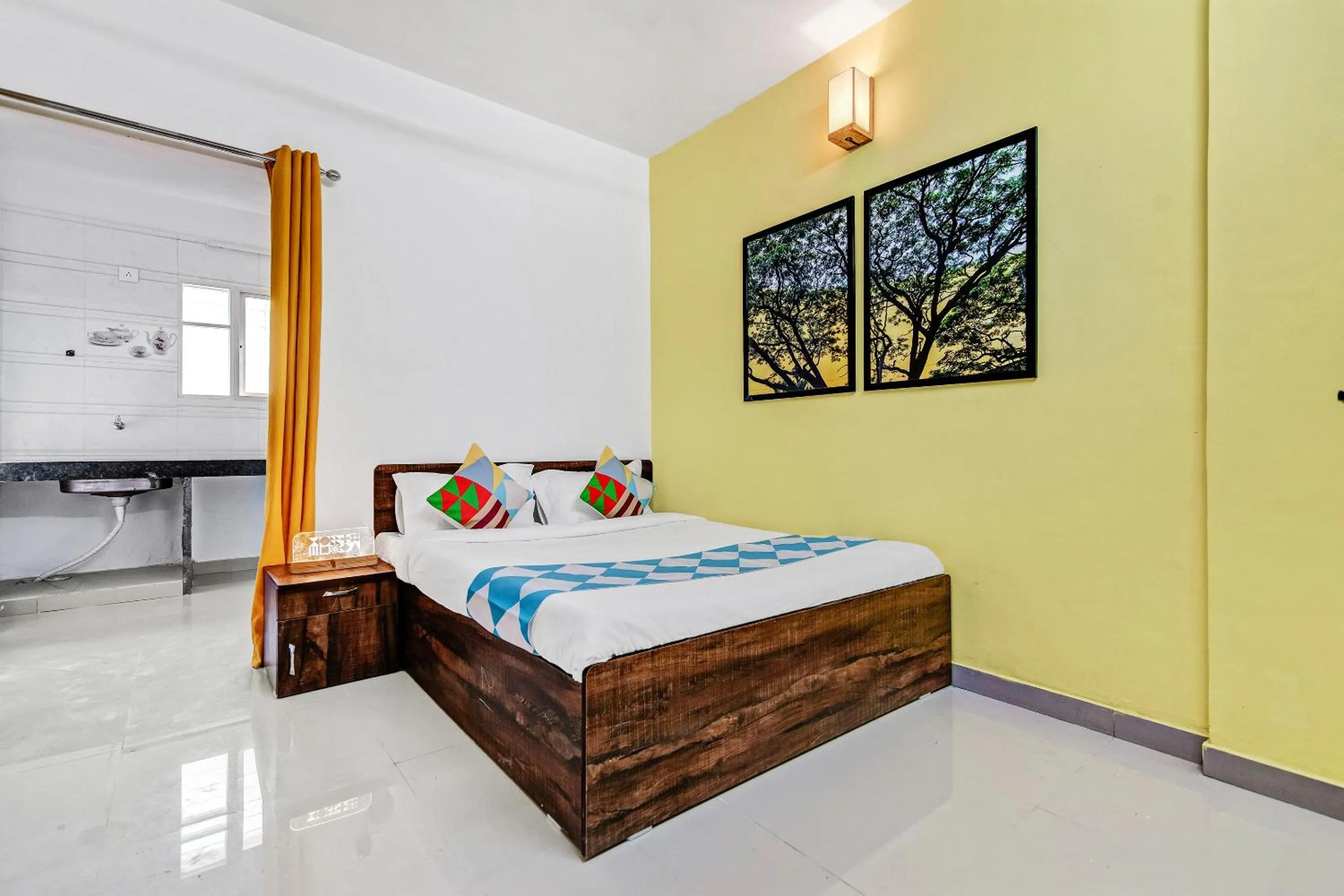 Bedroom, Bed in Super Hotel O Home Elegant RK Fursungi