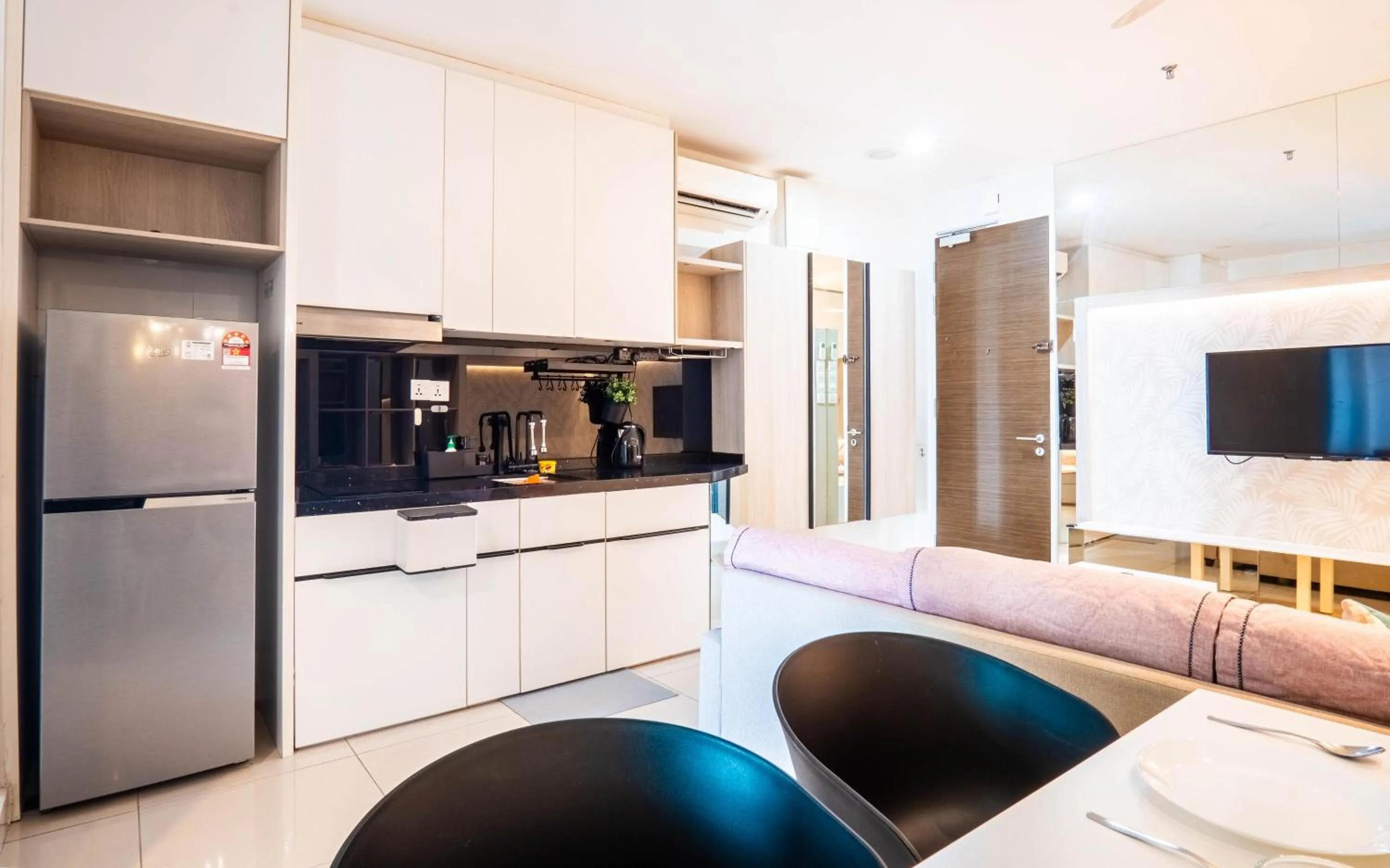 Living room in H20 Residence Ara Damansara by Airhost