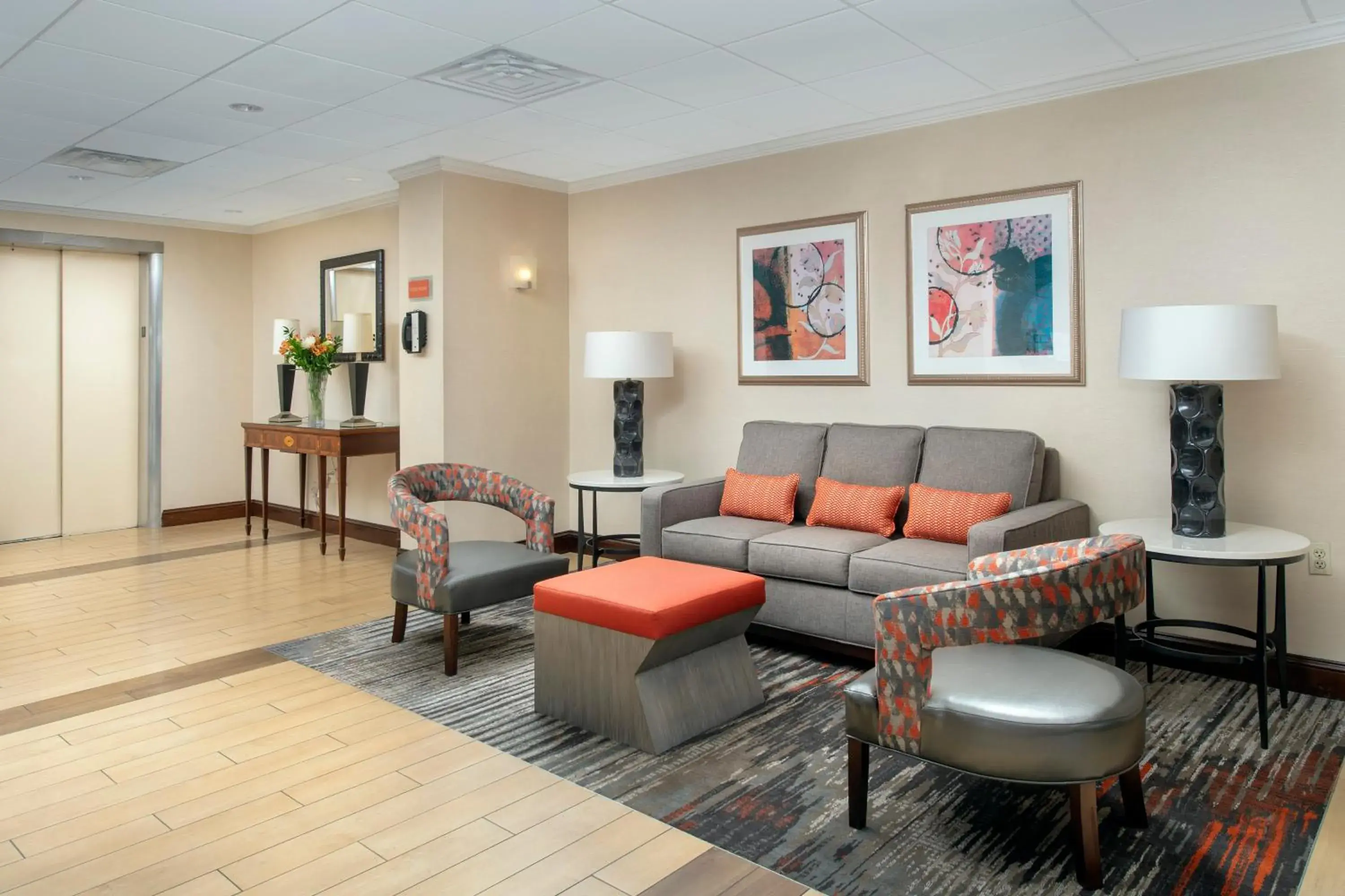 Lobby or reception in American Inn of Bethesda Lobby or reception in American Inn of Bethesda