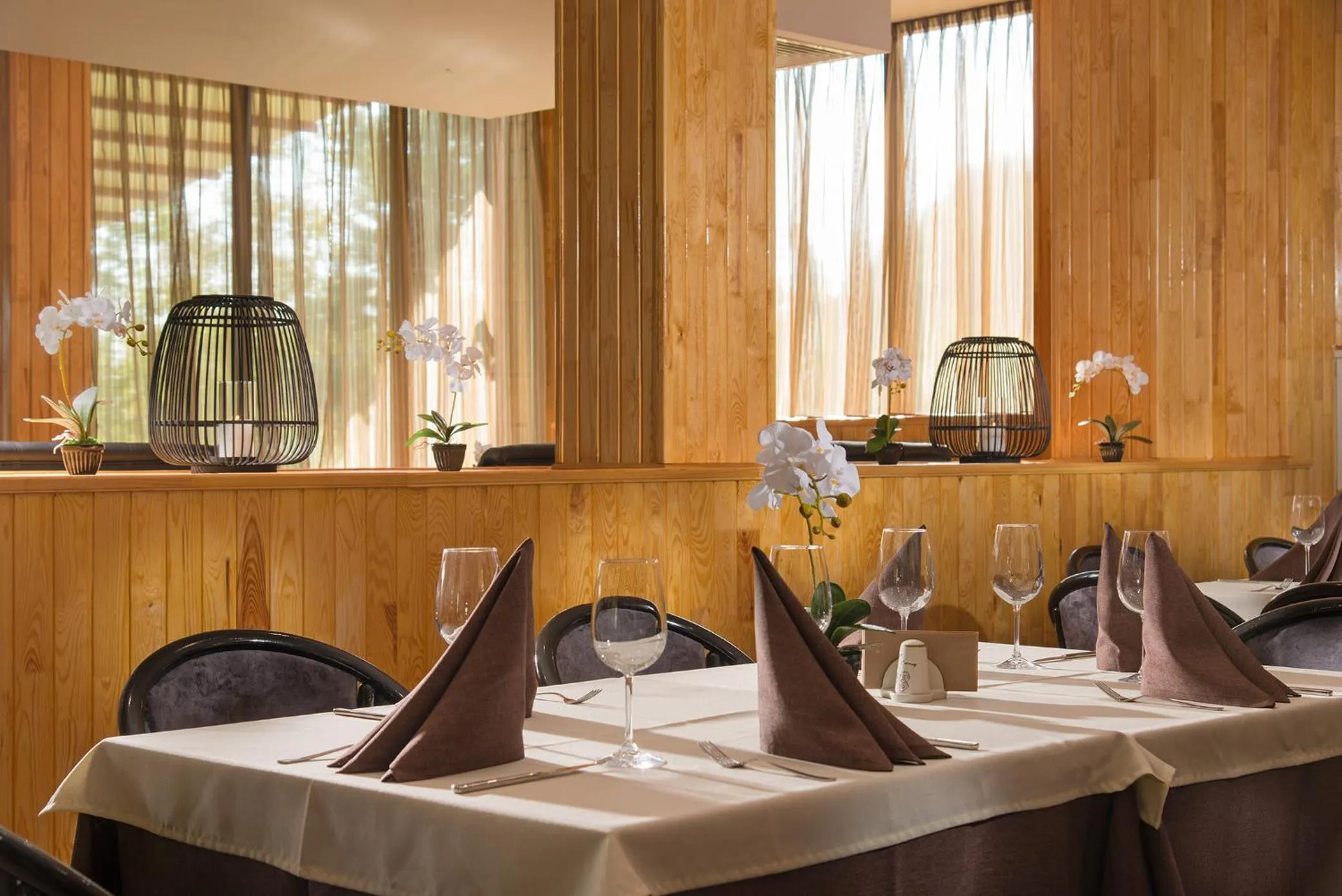 Restaurant/places to eat in Hotel Villa Magus