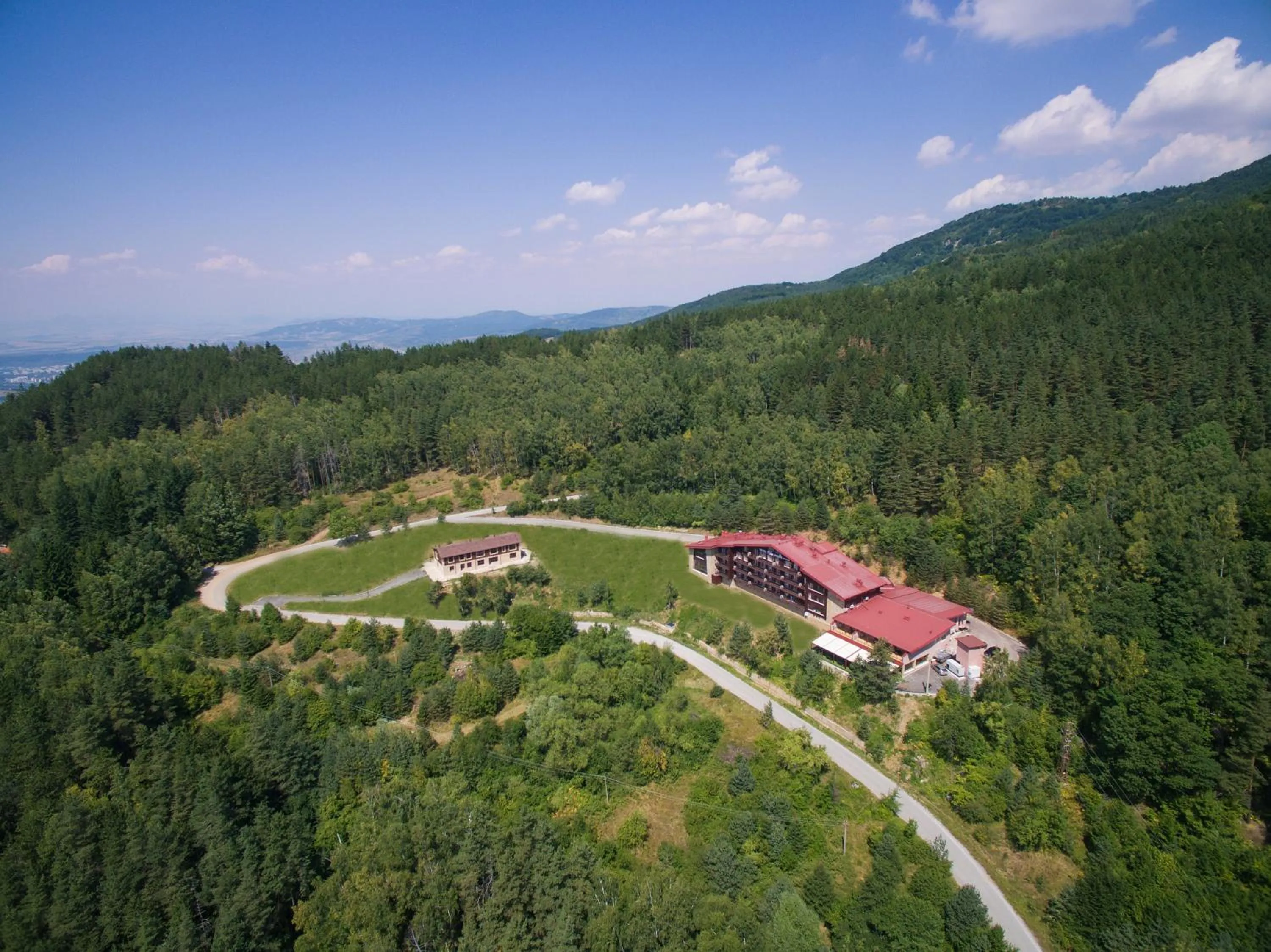 Natural landscape in Hotel Villa Magus