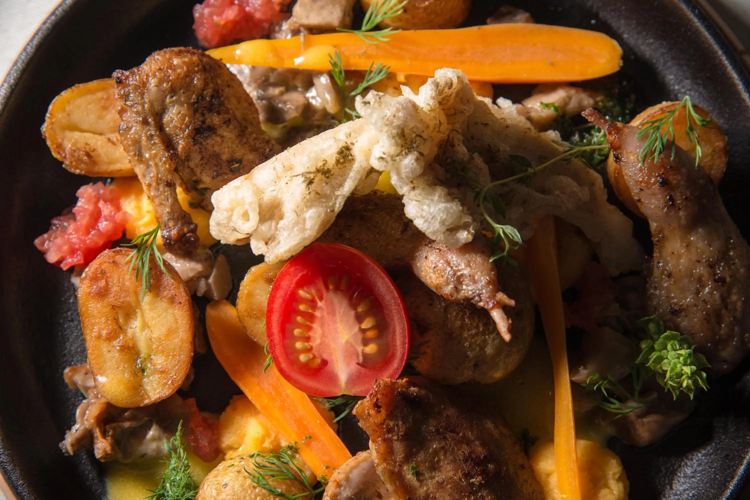 Food and drinks in Hotel Villa Magus