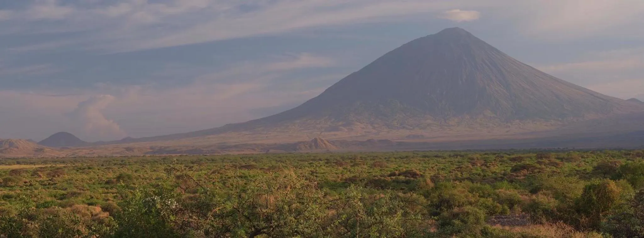 Natural landscape in Africa Safari Lake Natron