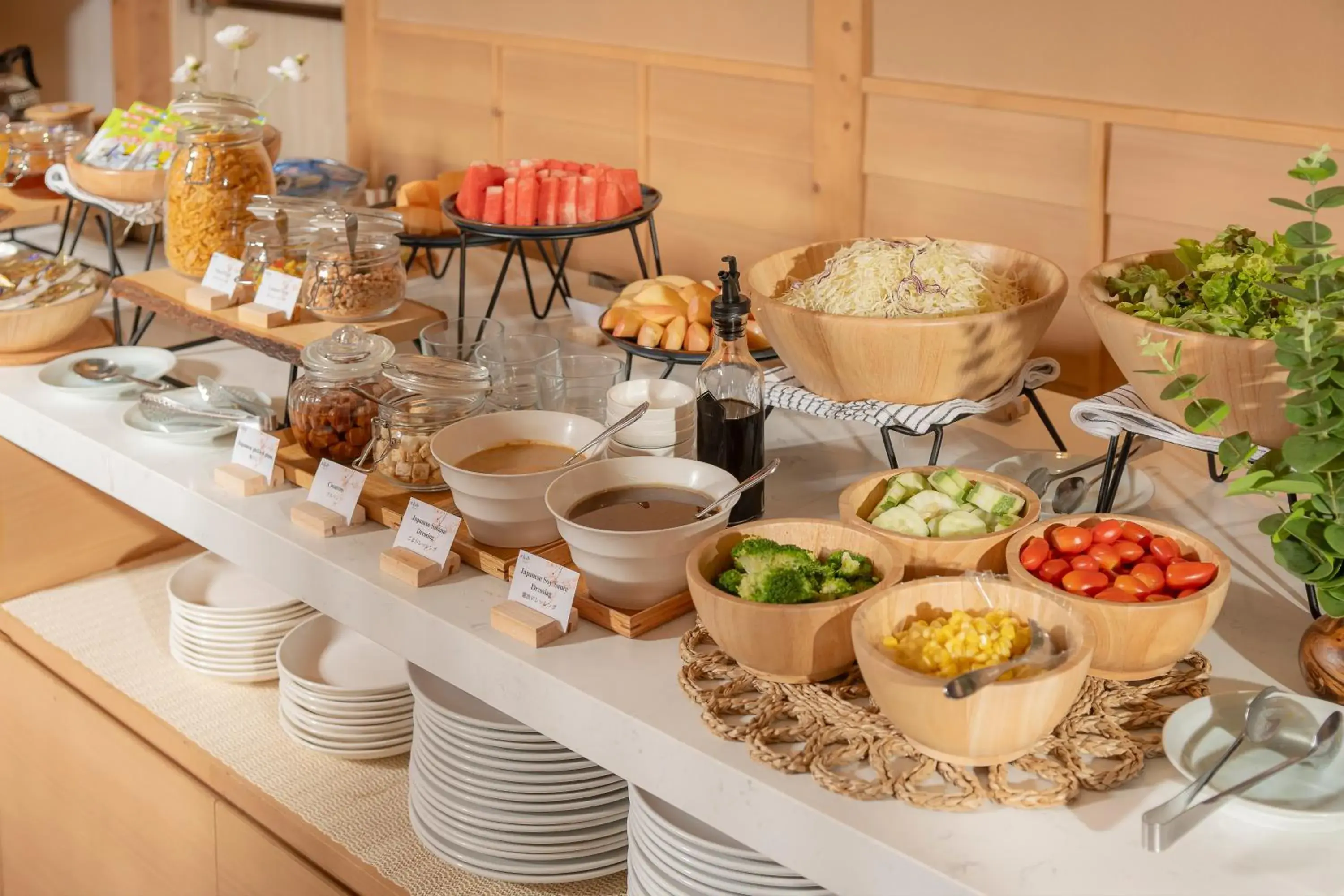 Breakfast in Solaria Nishitetsu Hotel Bangkok Breakfast in Solaria Nishitetsu Hotel Bangkok