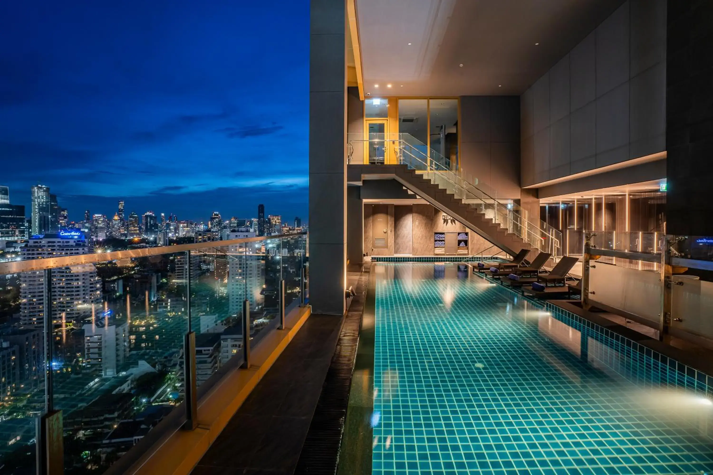 Swimming pool in Solaria Nishitetsu Hotel Bangkok Swimming pool in Solaria Nishitetsu Hotel Bangkok