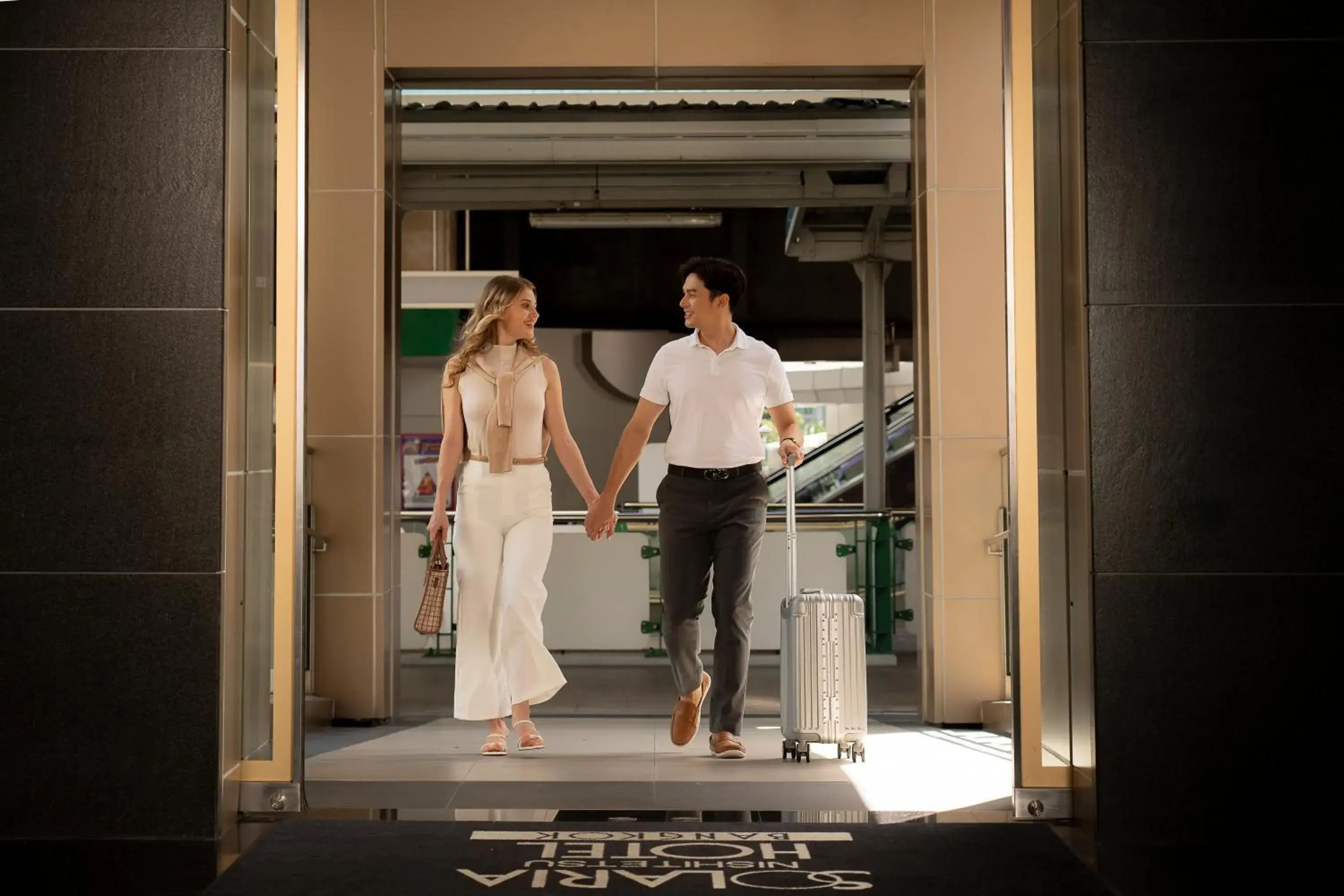 Facade/entrance in Solaria Nishitetsu Hotel Bangkok Facade/entrance in Solaria Nishitetsu Hotel Bangkok