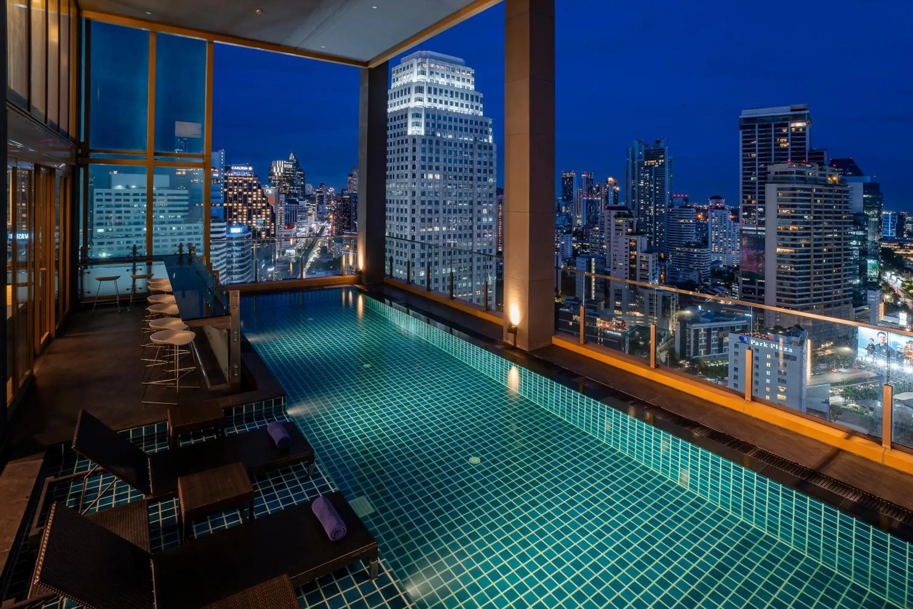 Swimming pool in Solaria Nishitetsu Hotel Bangkok Swimming pool in Solaria Nishitetsu Hotel Bangkok