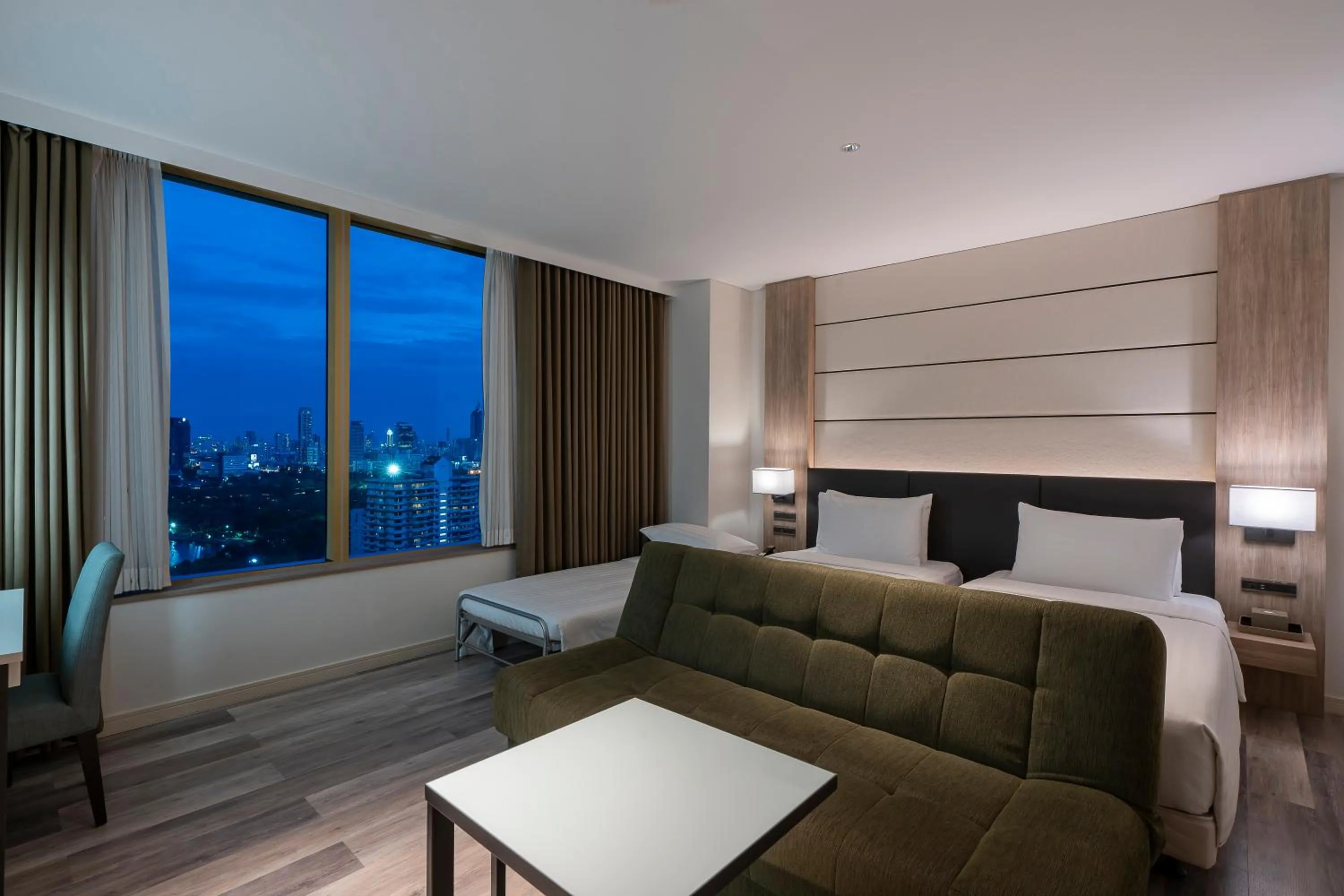 Floor plan in Solaria Nishitetsu Hotel Bangkok