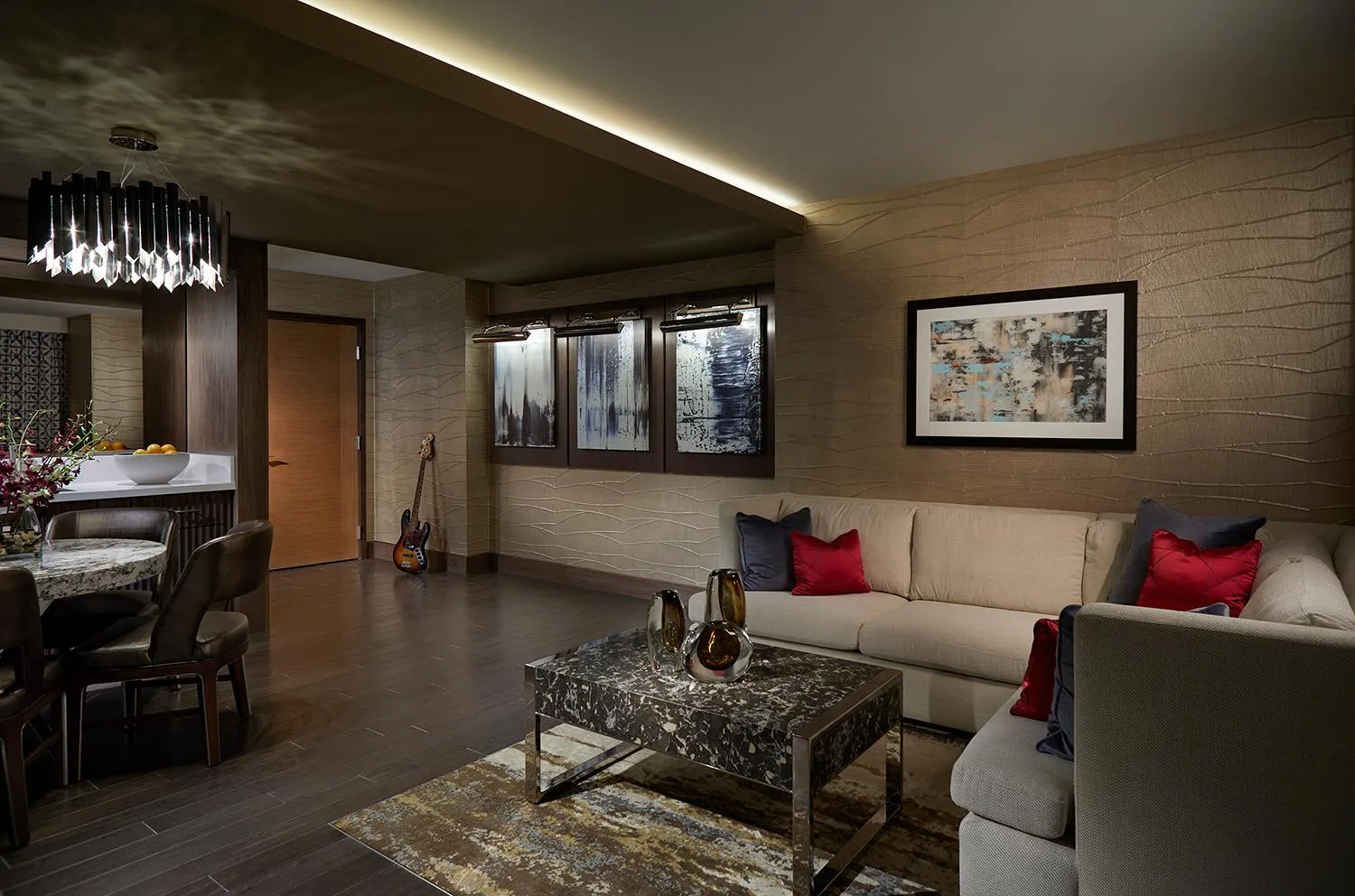 Living room in Seminole Hard Rock Hotel and Casino Tampa