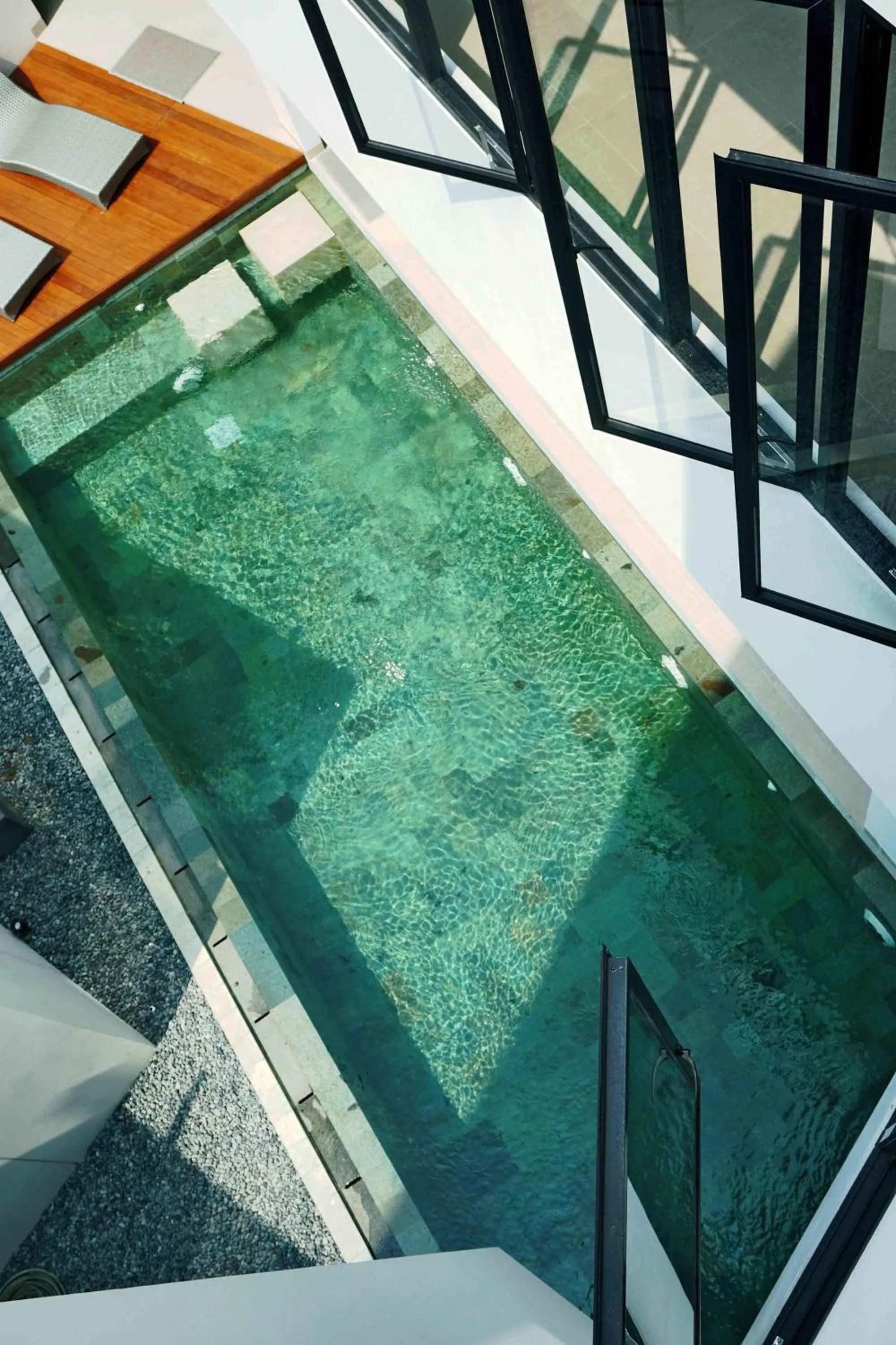 Pool view in HM SOCIAL Karawaci