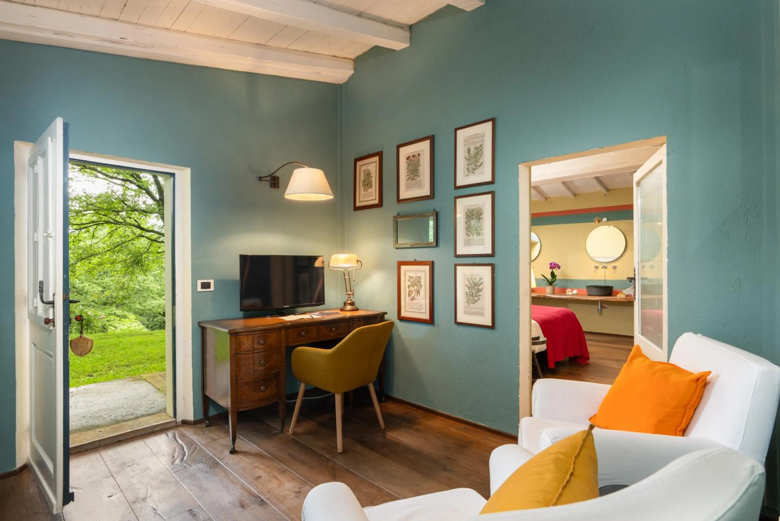 Seating area in Villavetrichina