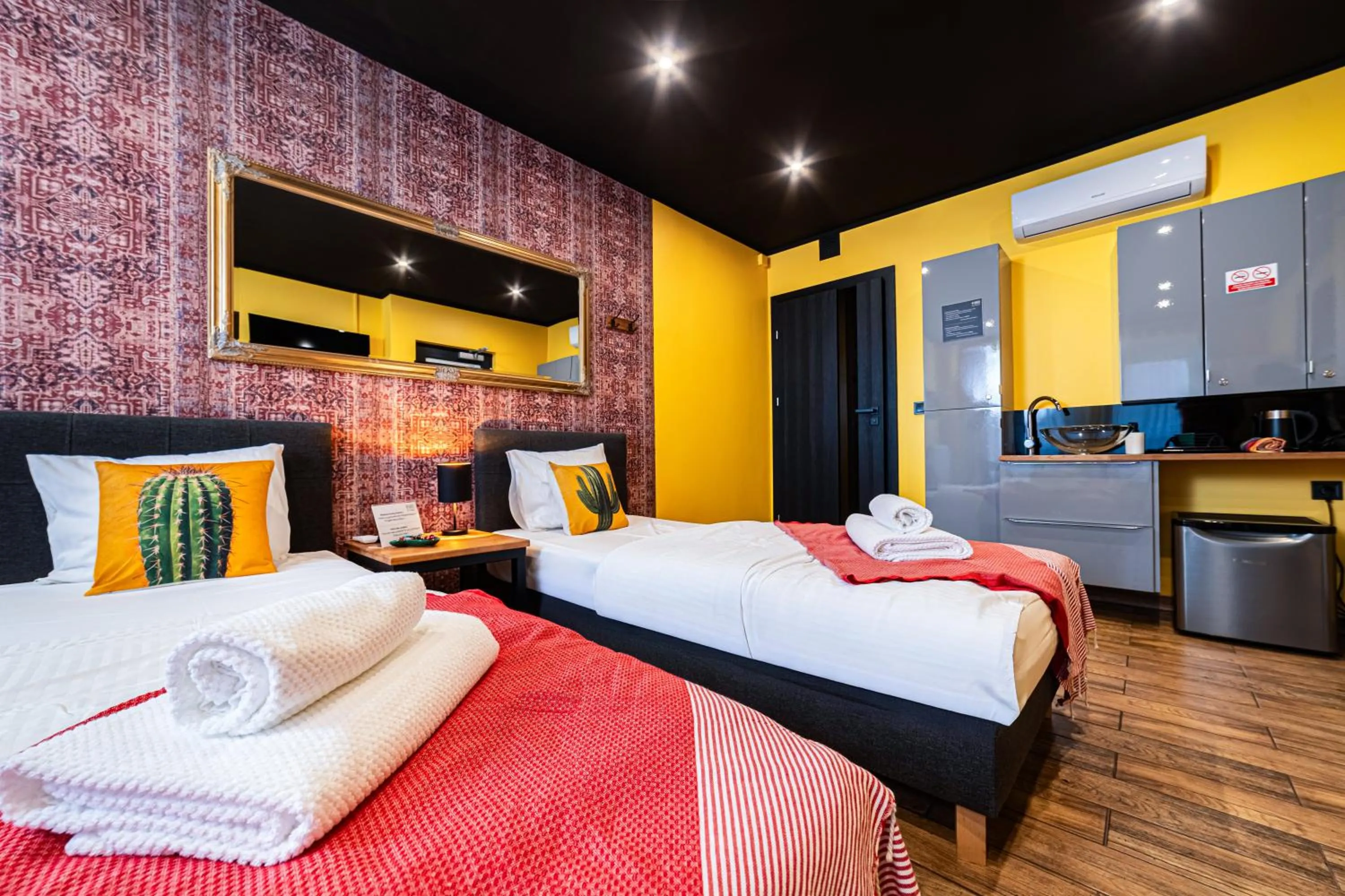 Bed in Kaktus Chill & Sleeping - 50 m od Rynku