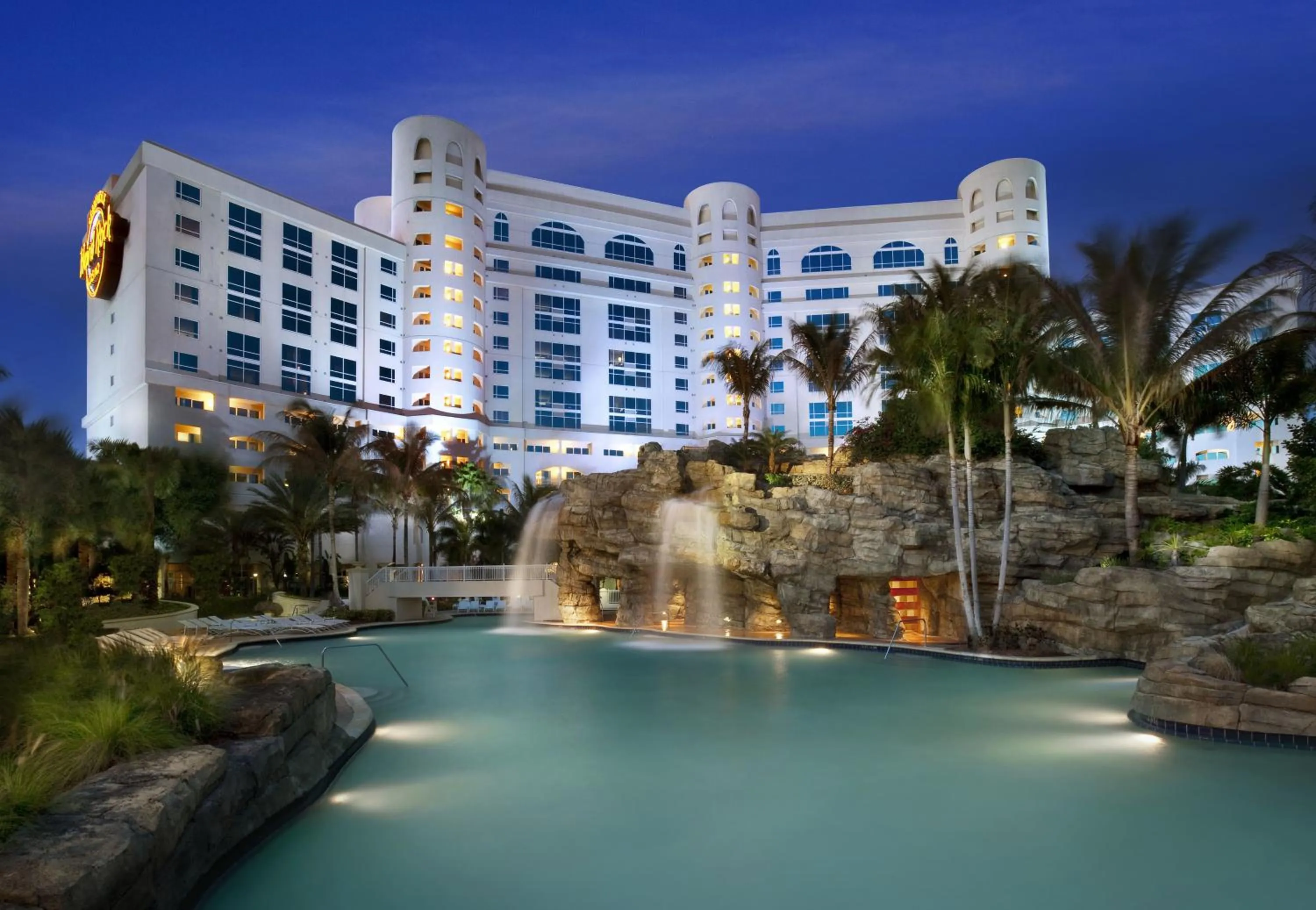 Property building in Seminole Hard Rock Hotel & Casino Hollywood