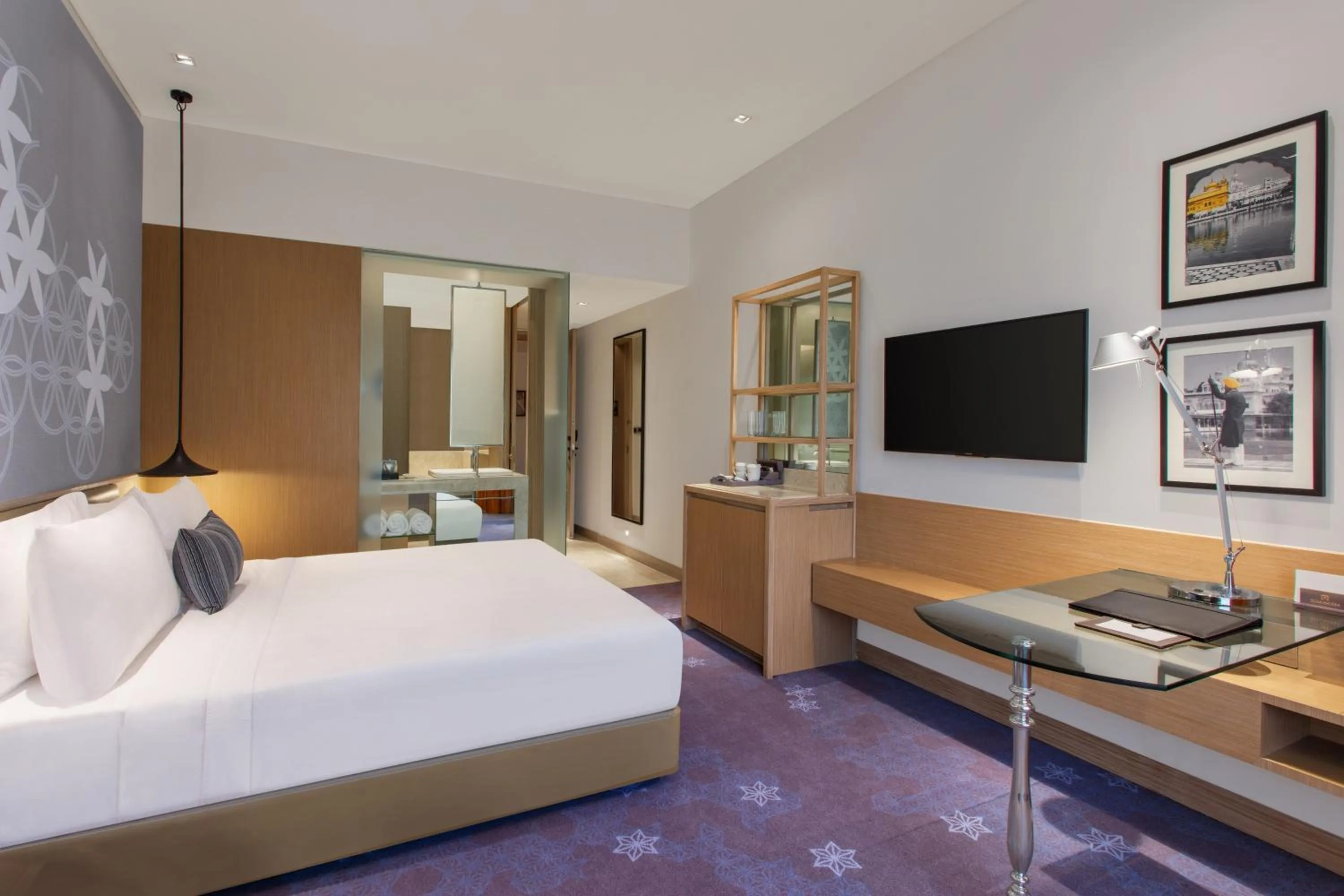 Photo of the whole room, Bed in Welcomhotel by ITC Hotels, Raja Sansi, Amritsar