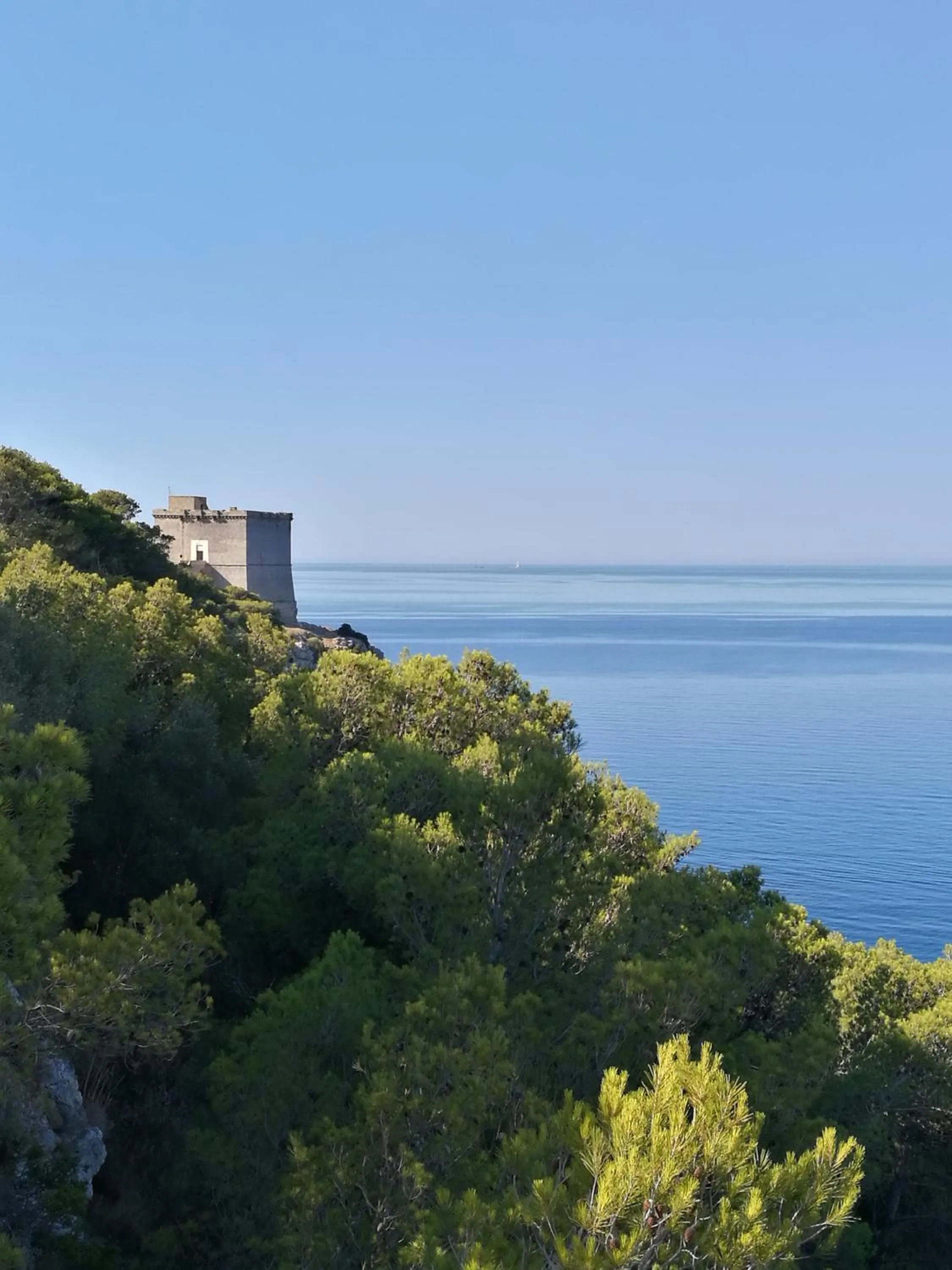 Natural landscape in Portoselvaggio Villa Martina