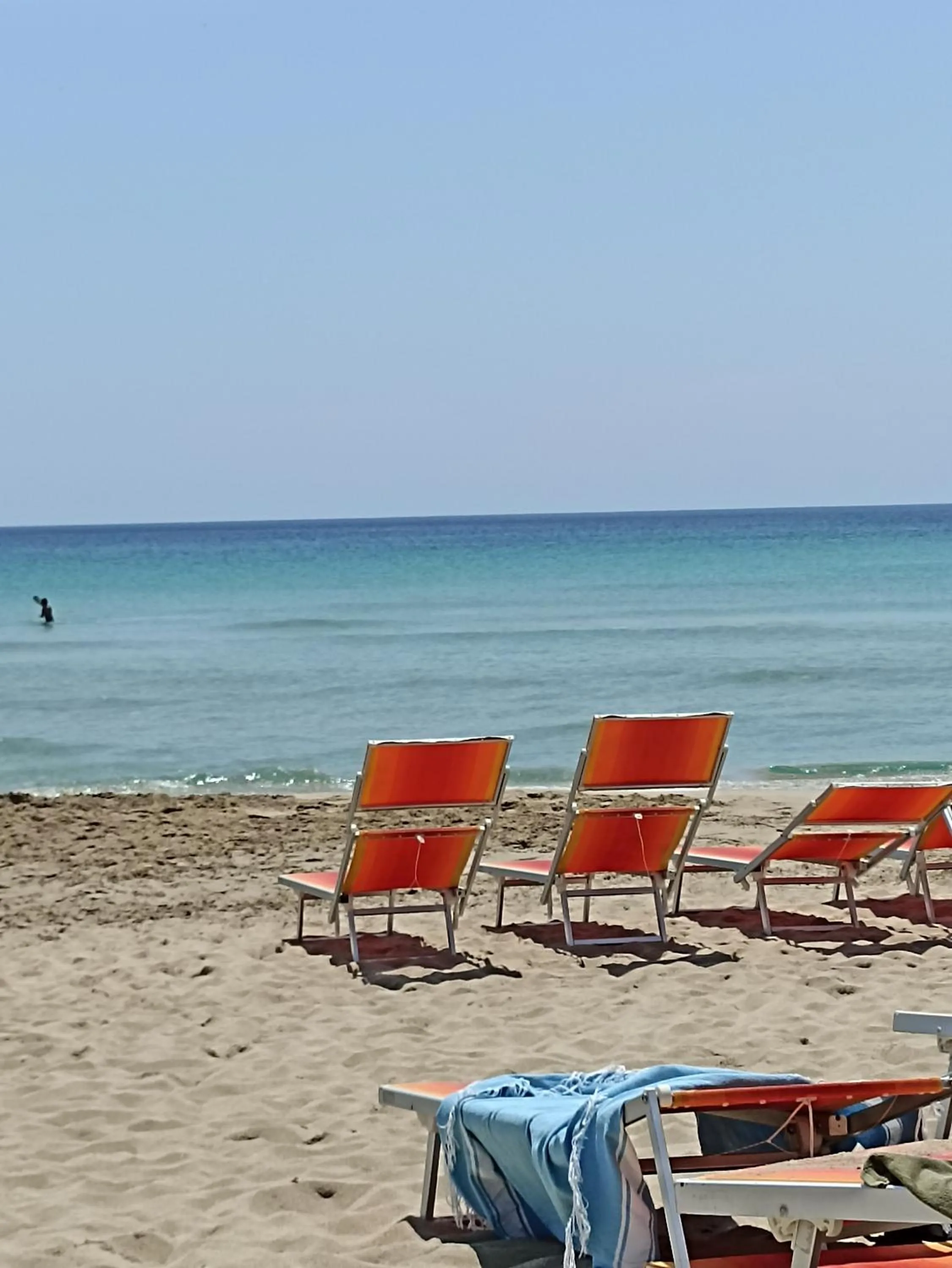 Beach in Portoselvaggio Villa Martina