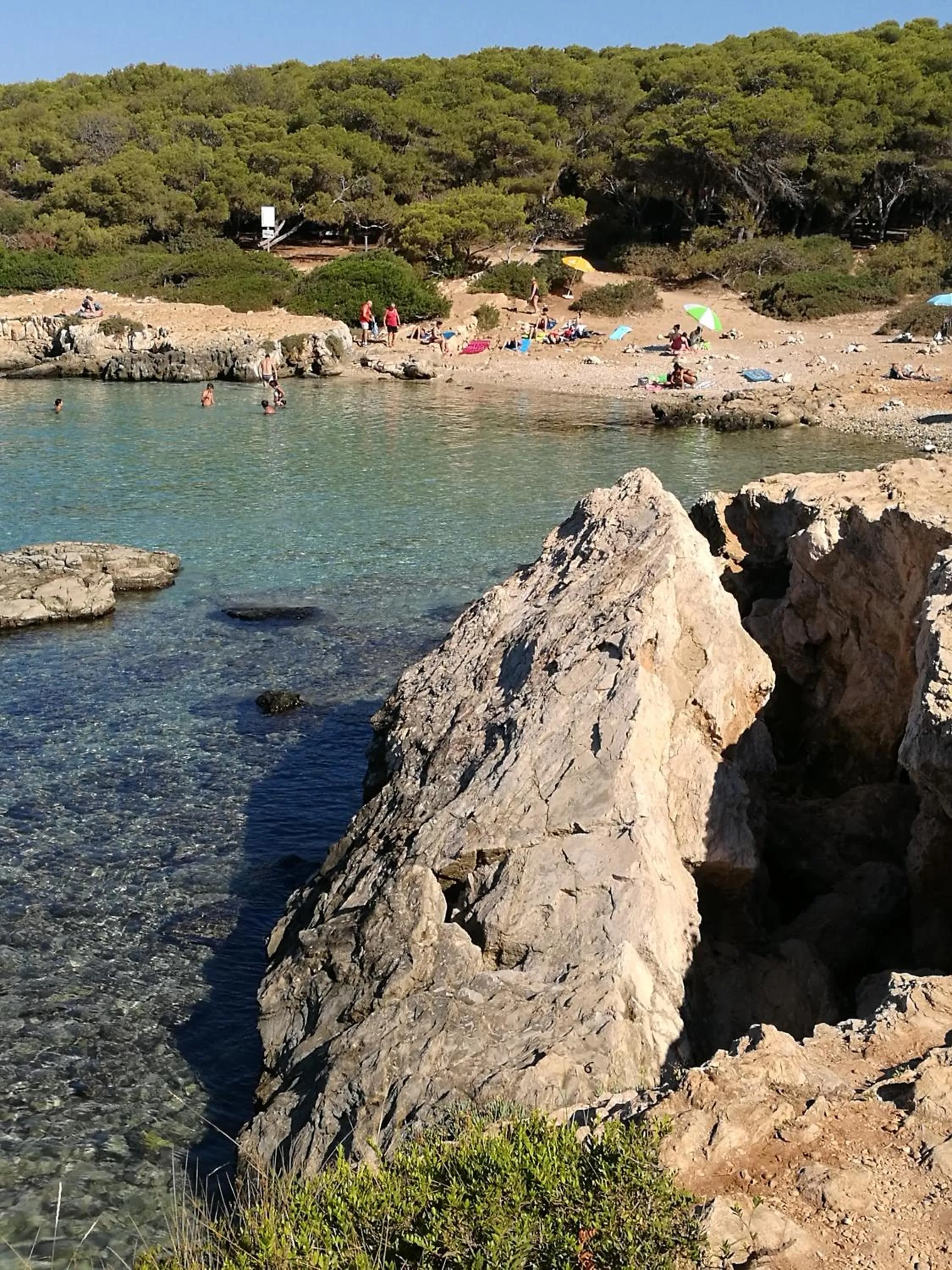 Natural landscape in Portoselvaggio Villa Martina