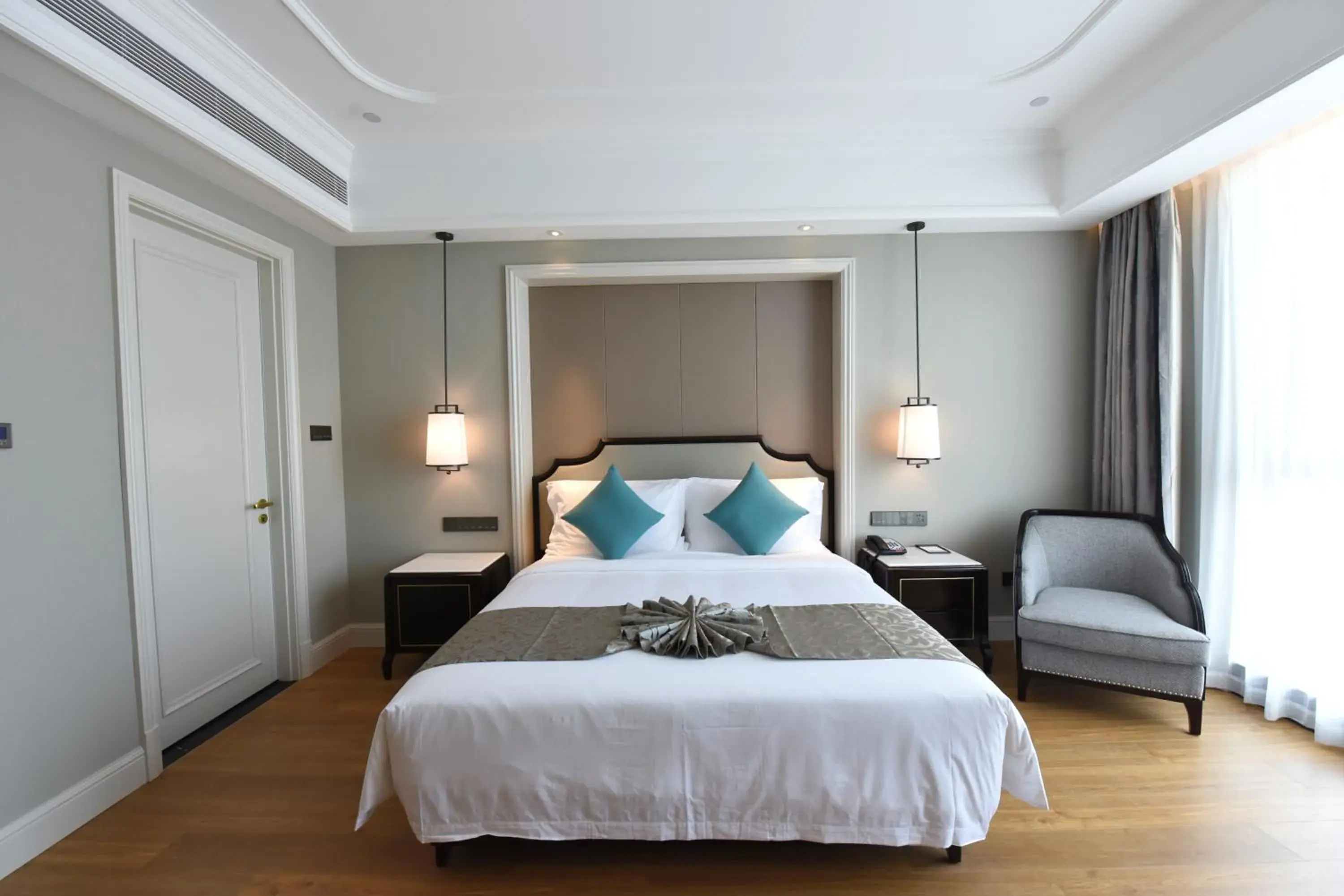 Bed in Ramada Plaza by Wyndham Wenzhou Bed in Ramada Plaza by Wyndham Wenzhou