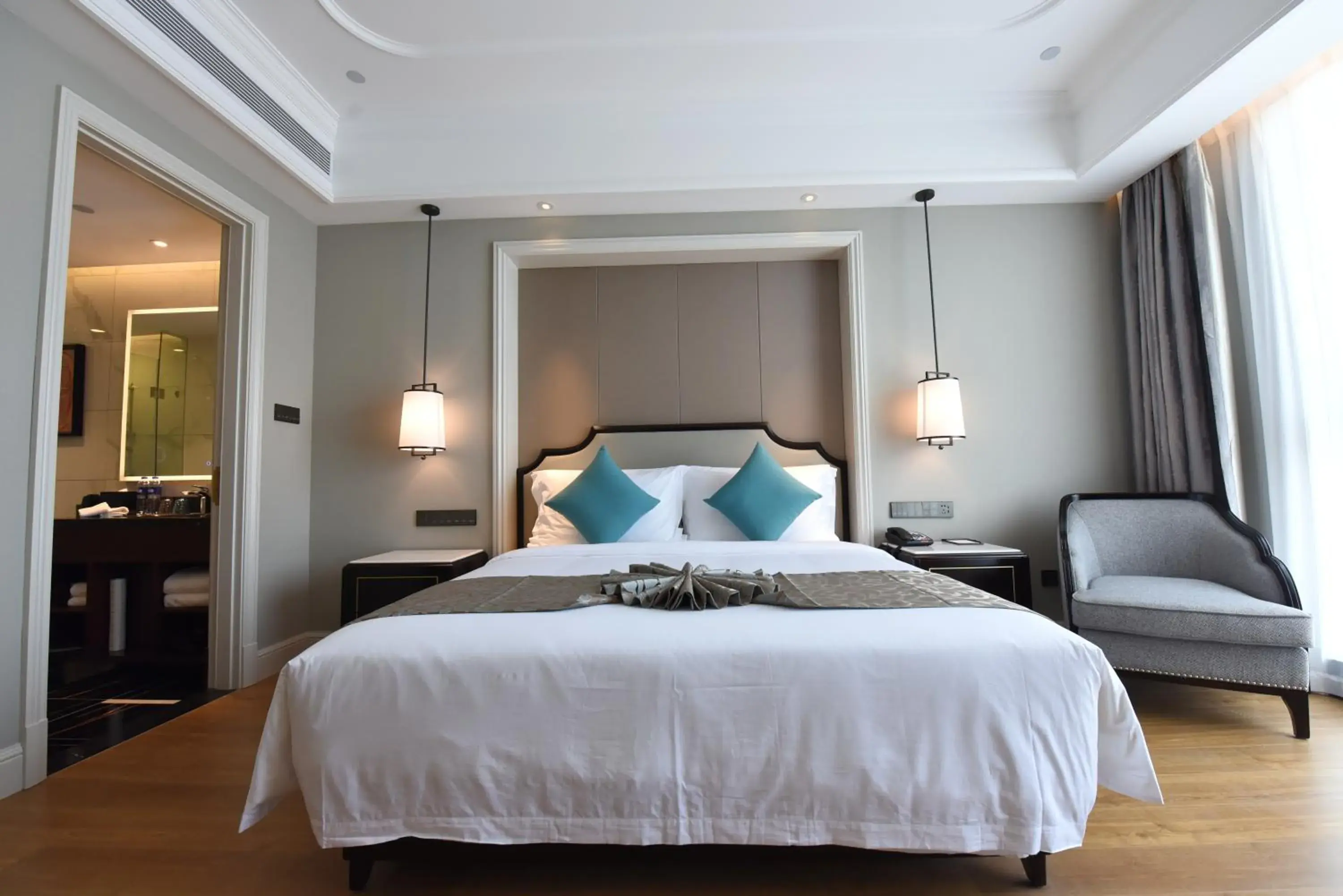Bed in Ramada Plaza by Wyndham Wenzhou Bed in Ramada Plaza by Wyndham Wenzhou