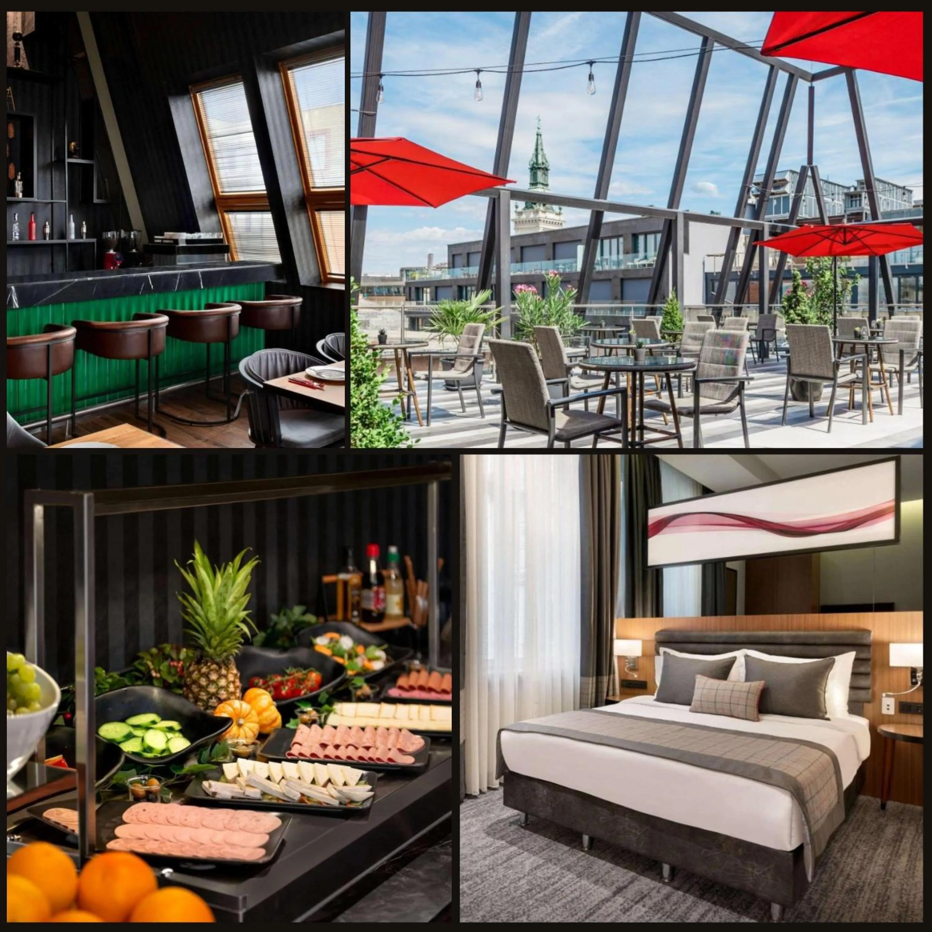 Restaurant/places to eat in Ramada by Wyndham Budapest City Center