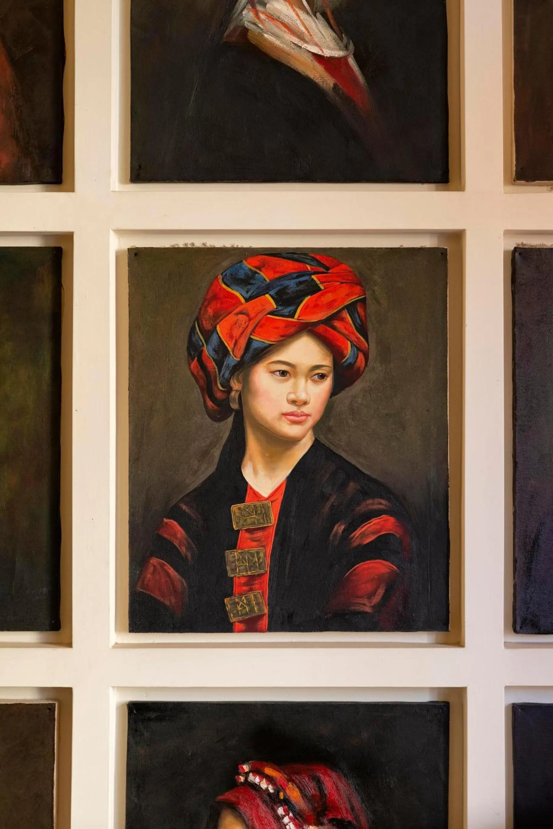 Decorative detail in Profumo Maison Colosseo