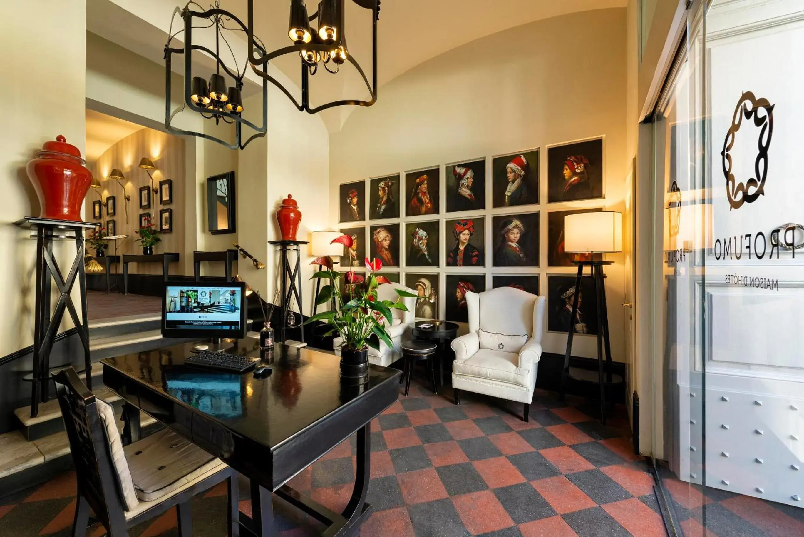 Lobby or reception in Profumo Maison Colosseo Lobby or reception in Profumo Maison Colosseo