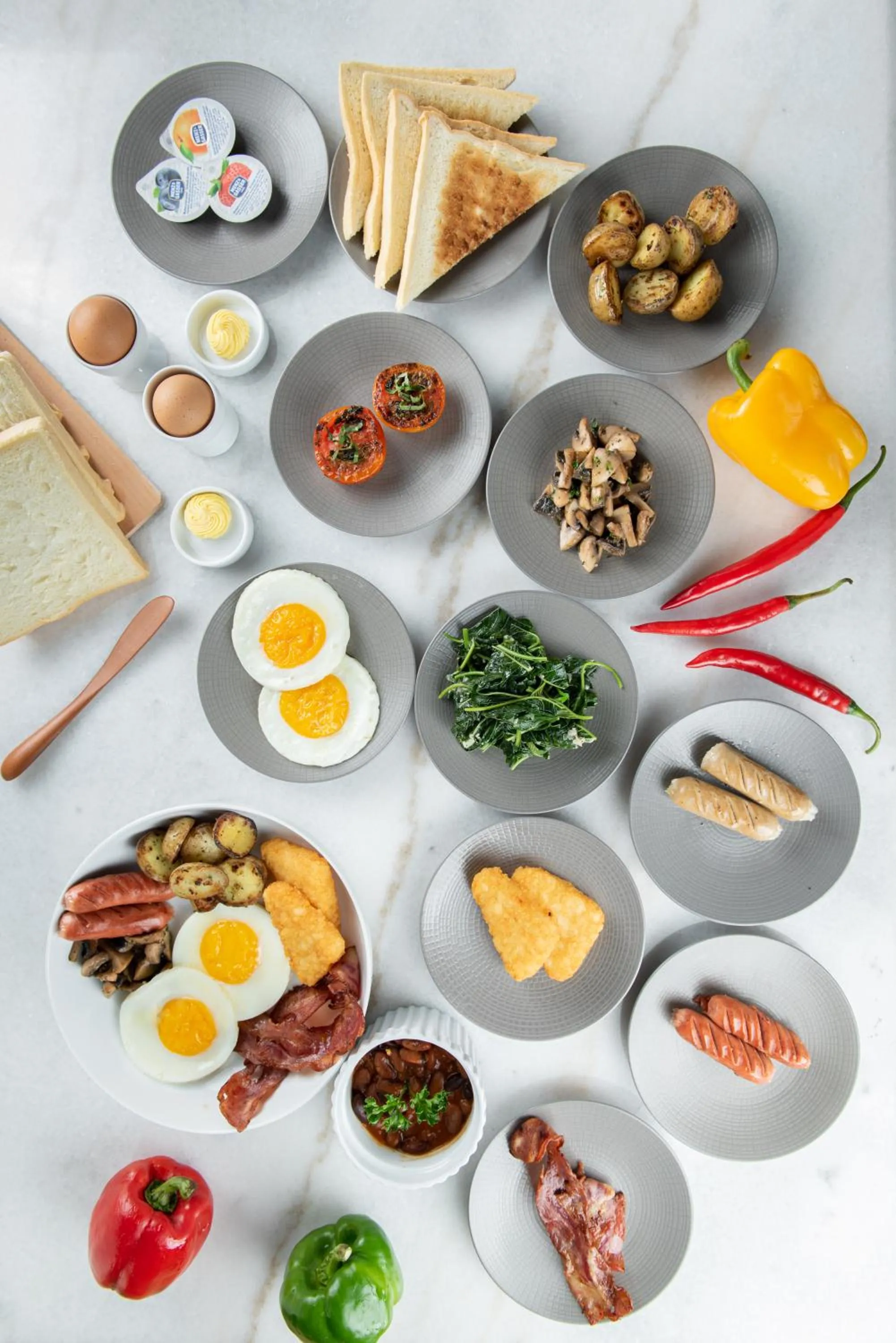 Breakfast in The Capital Hotel and Resort Seminyak