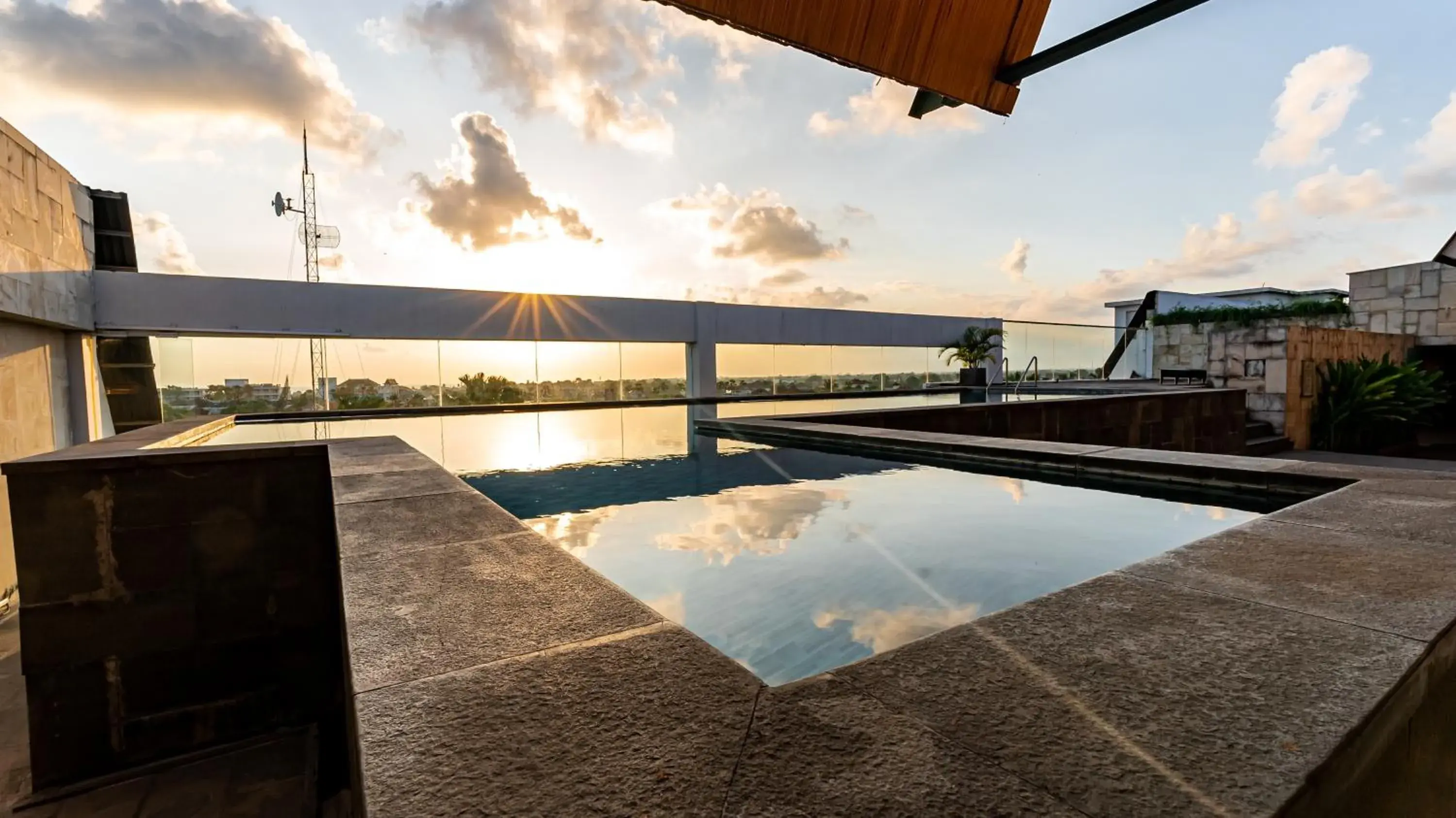 Pool view in The Capital Hotel and Resort Seminyak Pool view in The Capital Hotel and Resort Seminyak