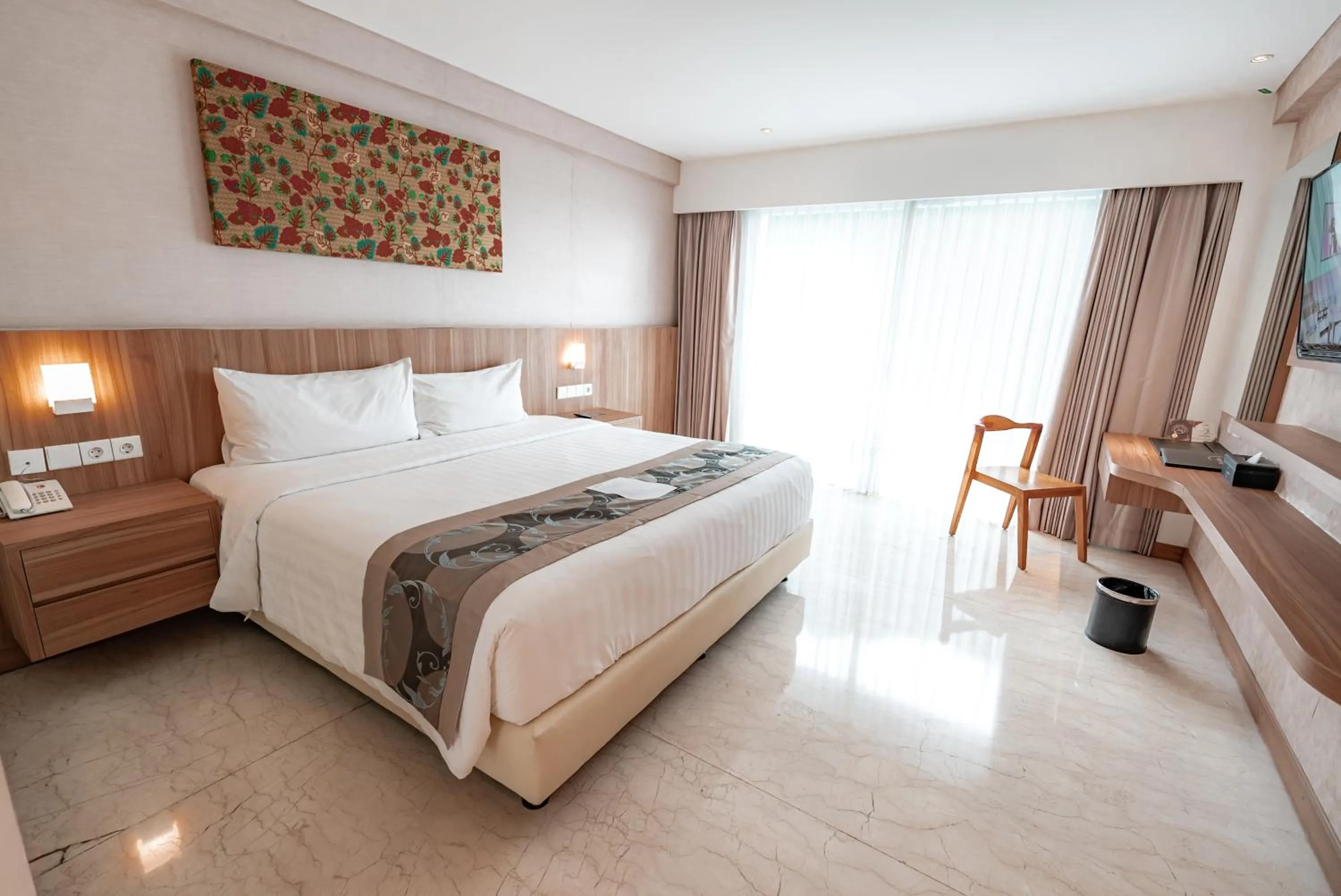 Bed in The Capital Hotel and Resort Seminyak