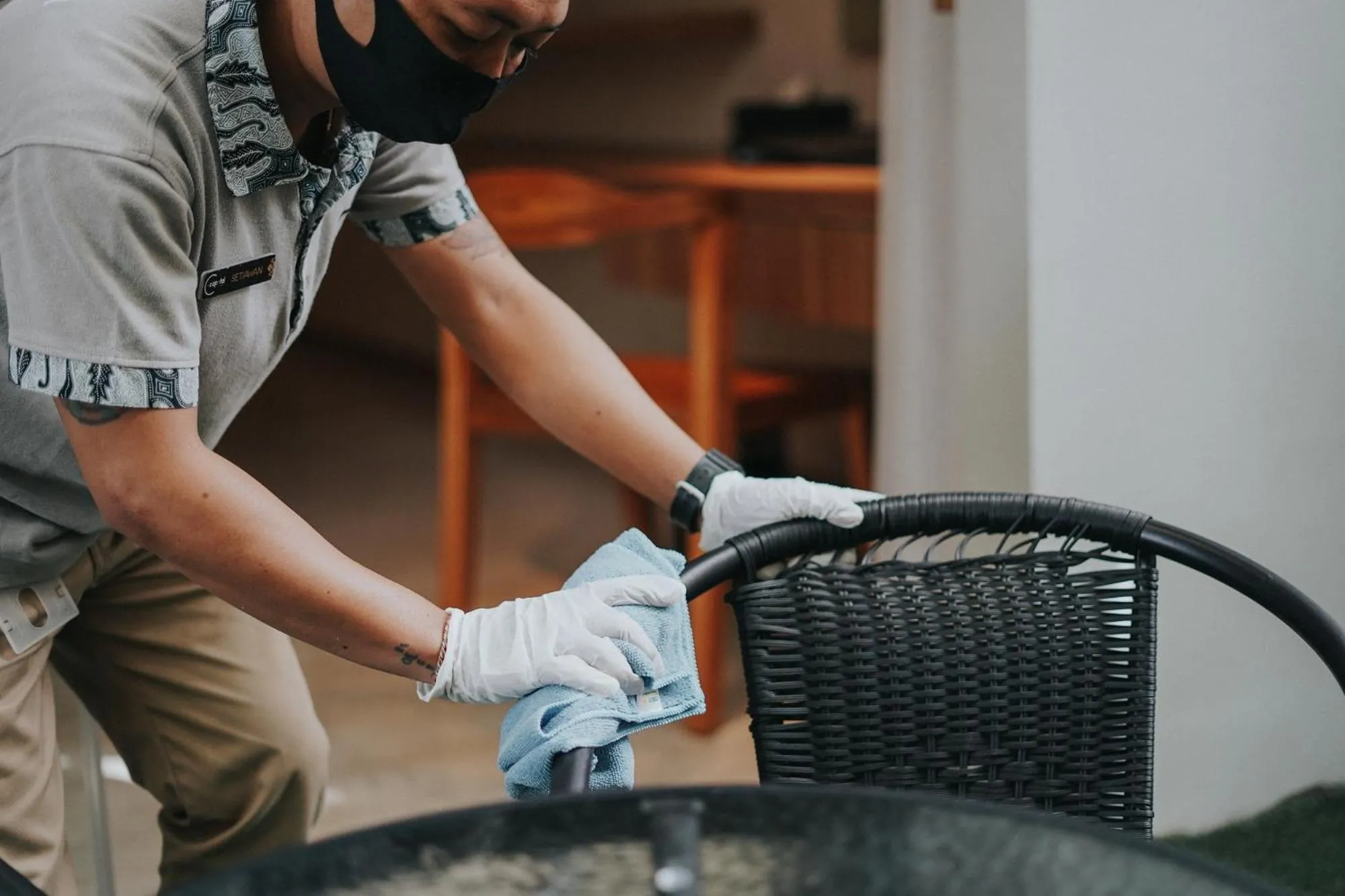Balcony/Terrace in The Capital Hotel and Resort Seminyak