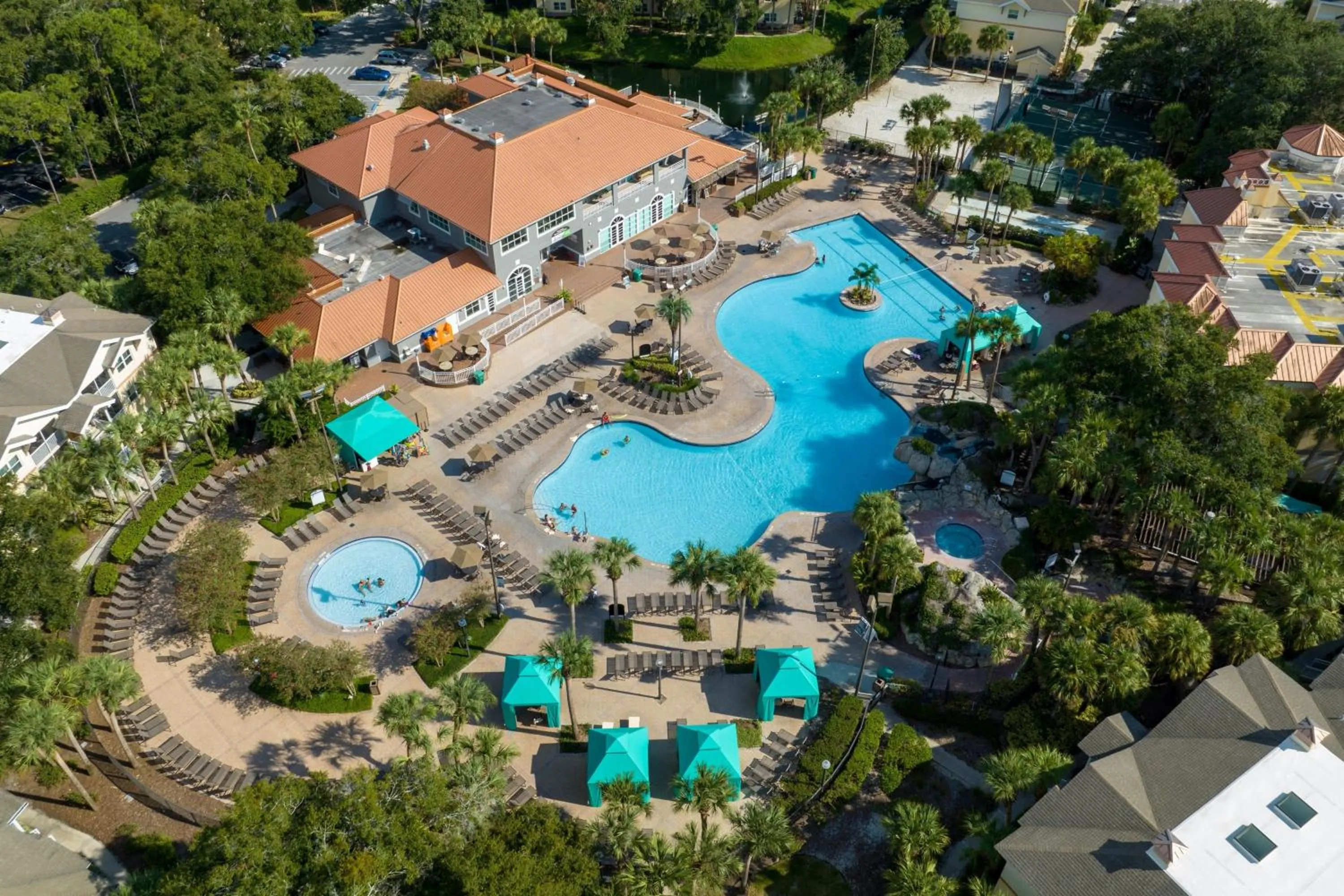 Swimming pool in Sheraton Vistana Resort Villas, Lake Buena Vista Orlando