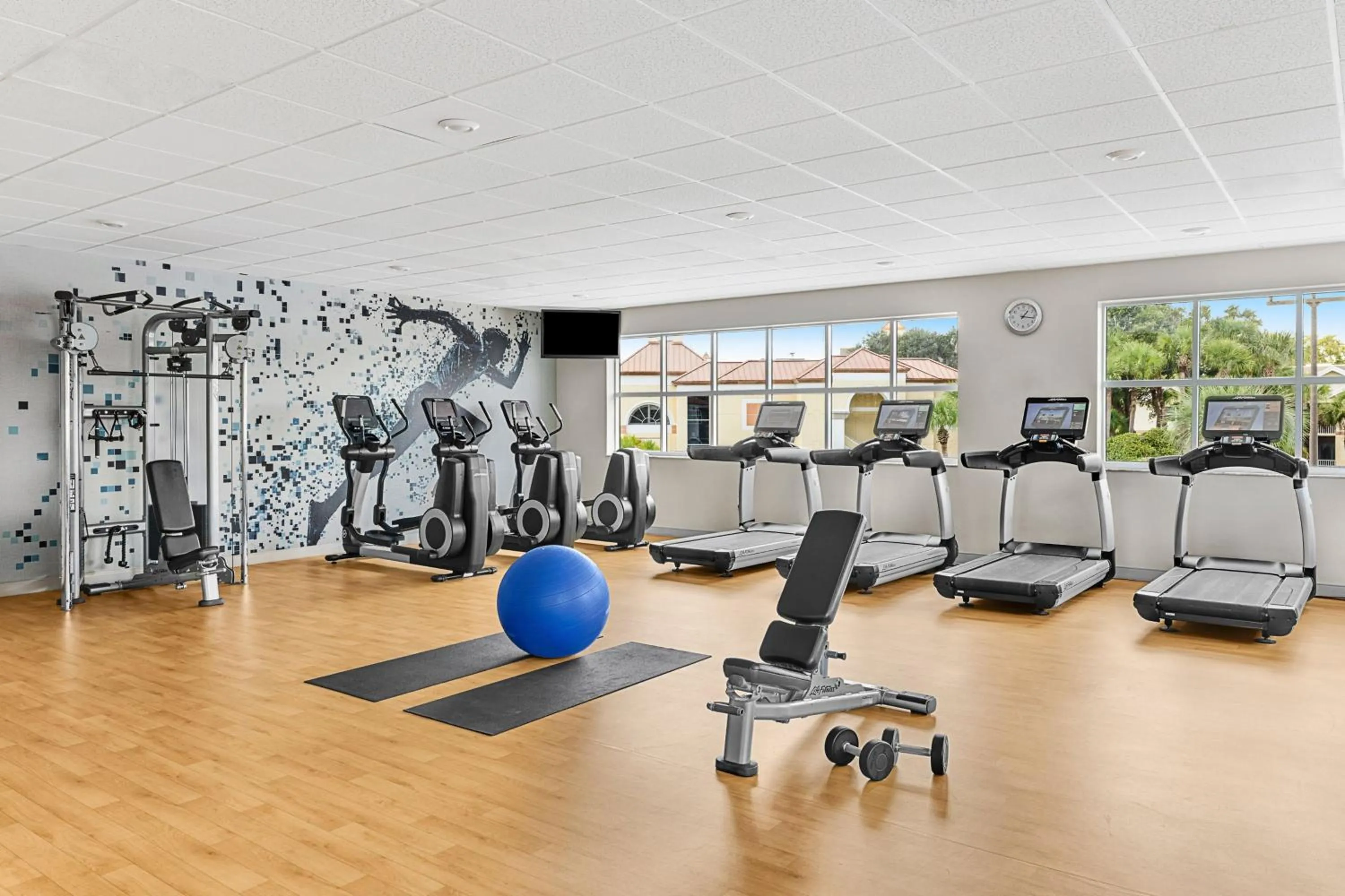 Fitness centre/facilities in Sheraton Vistana Resort Villas, Lake Buena Vista Orlando