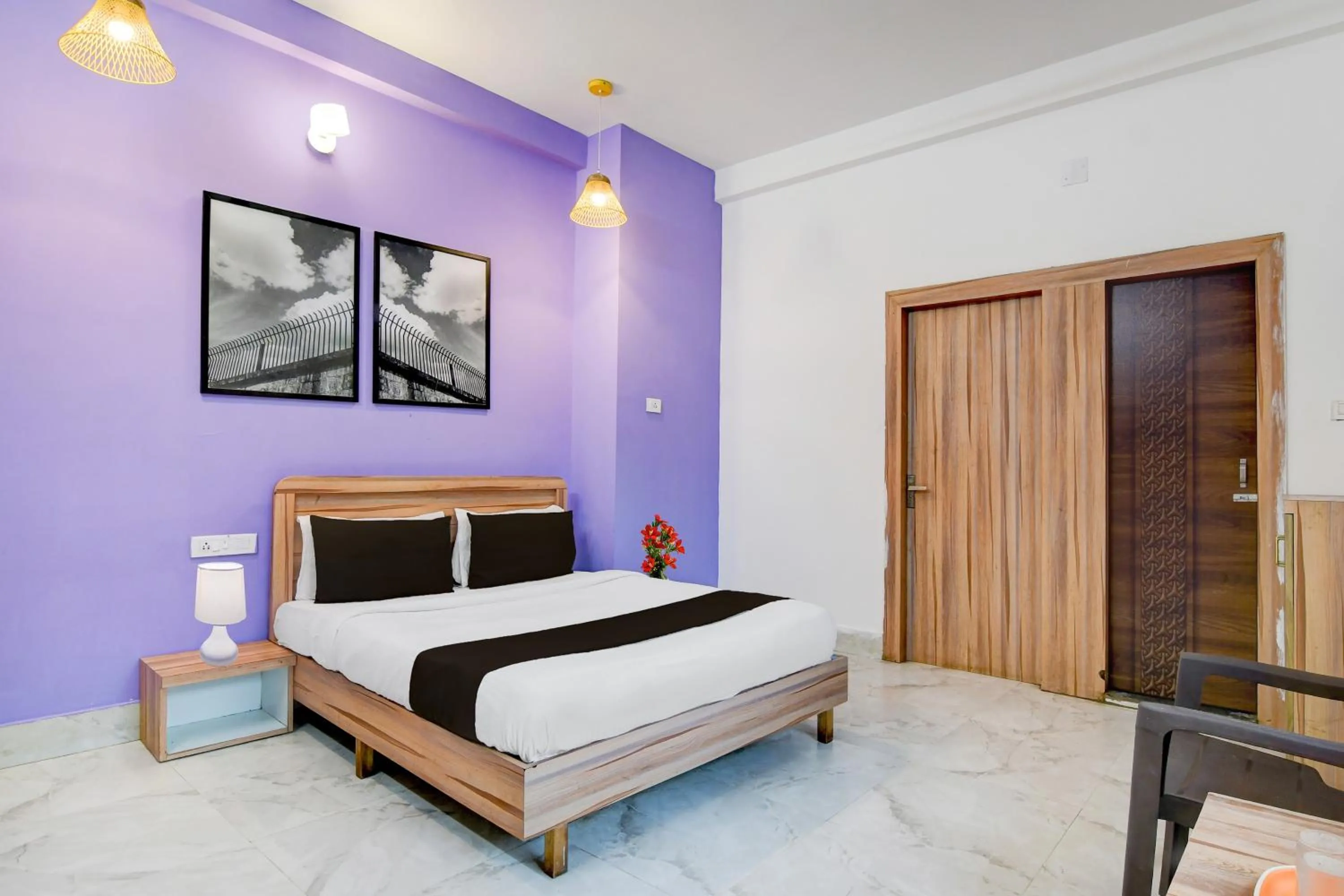 Bedroom, Bed in Super Hotel O Cosmopolis Bhubaneswar Formerly Luxury Stay