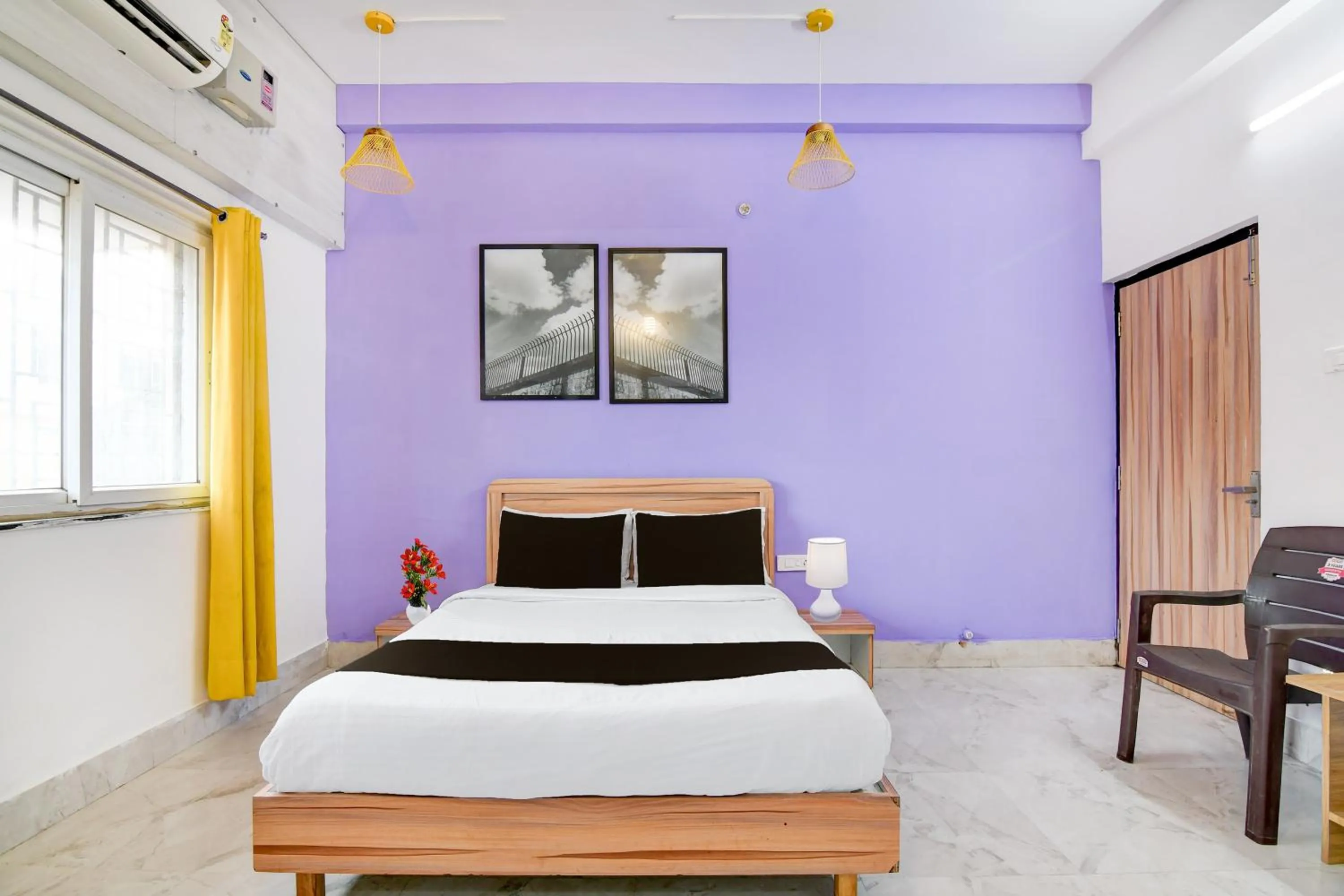 Bedroom, Bed in Hotel O Cosmopolis Bhubaneswar Formerly Luxury Stay