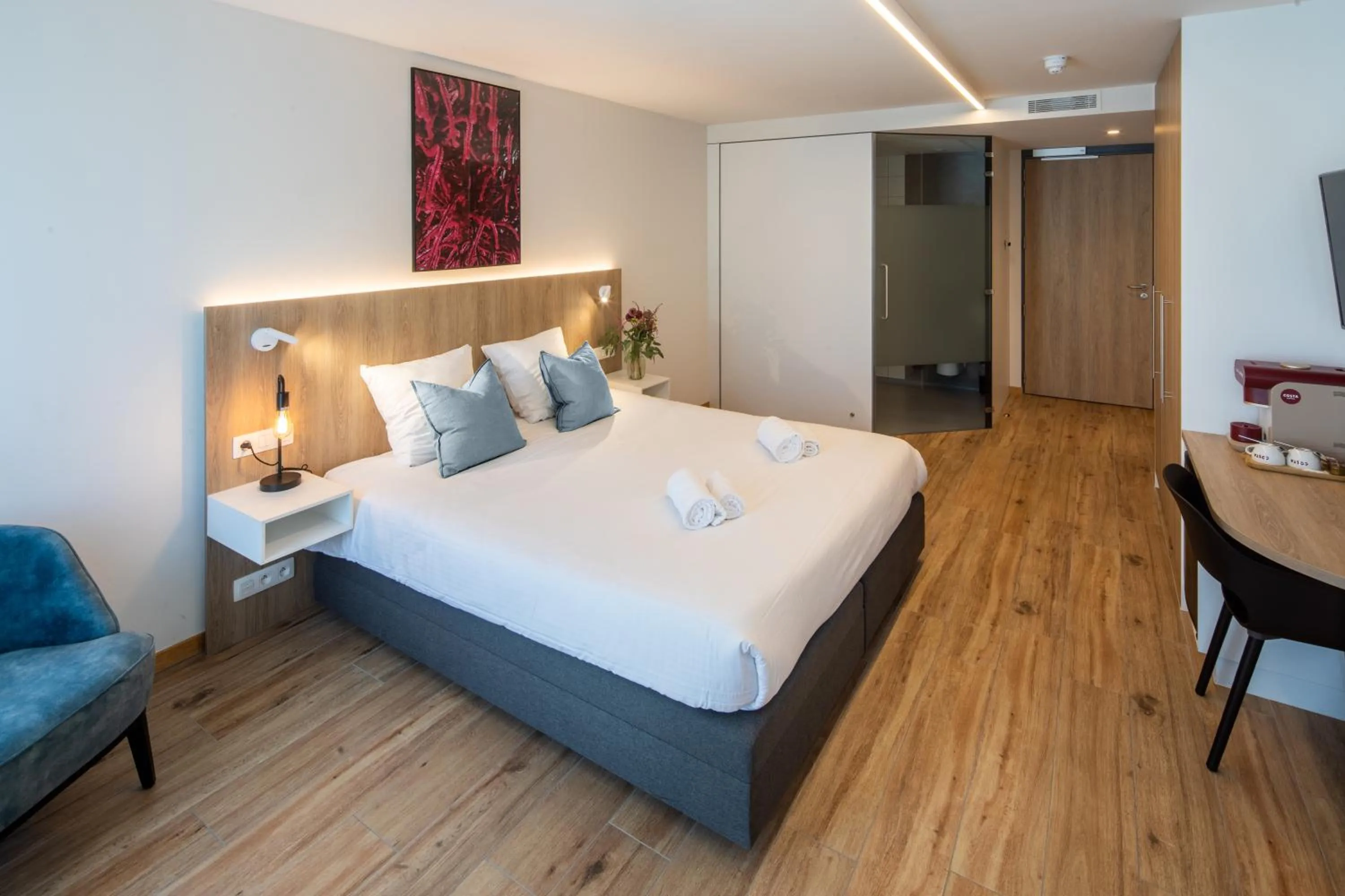 Bed in Hotel Den Briel