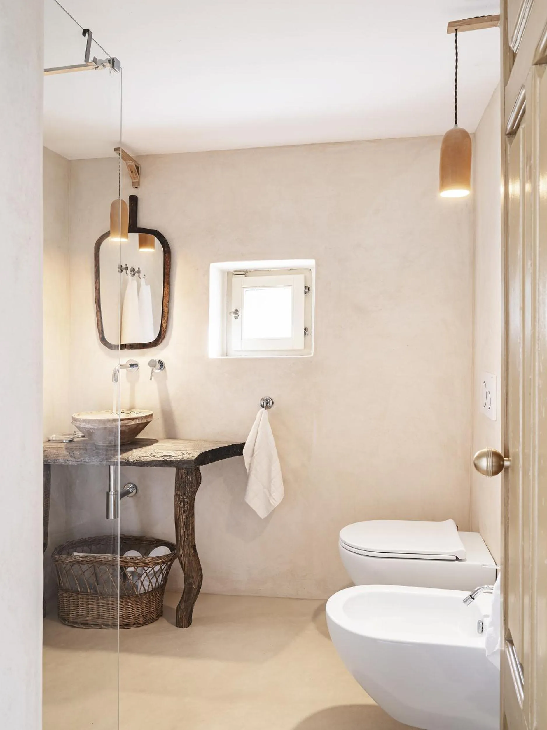 Bathroom in Trulli Del Bosco