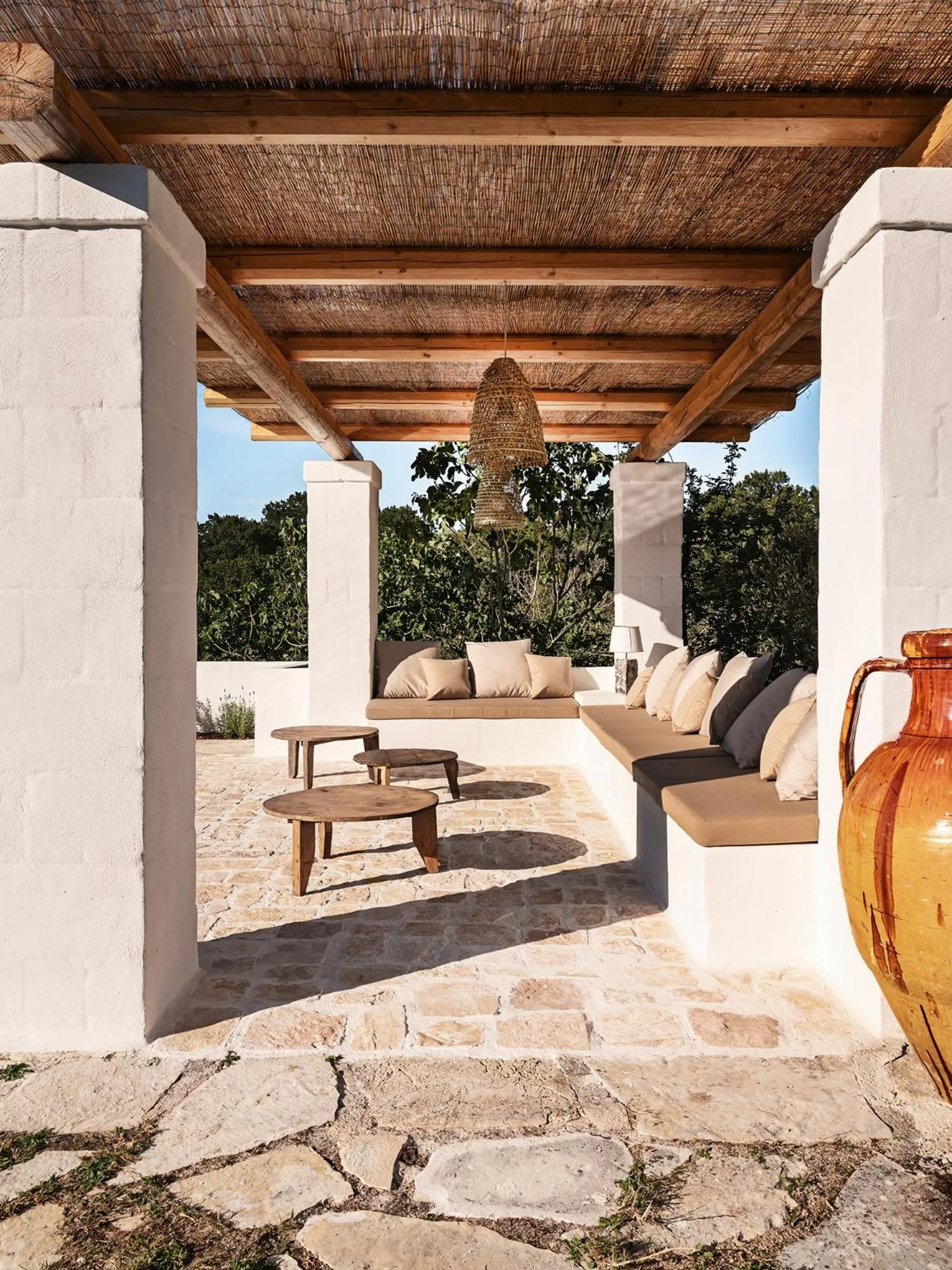 Swimming pool in Trulli Del Bosco