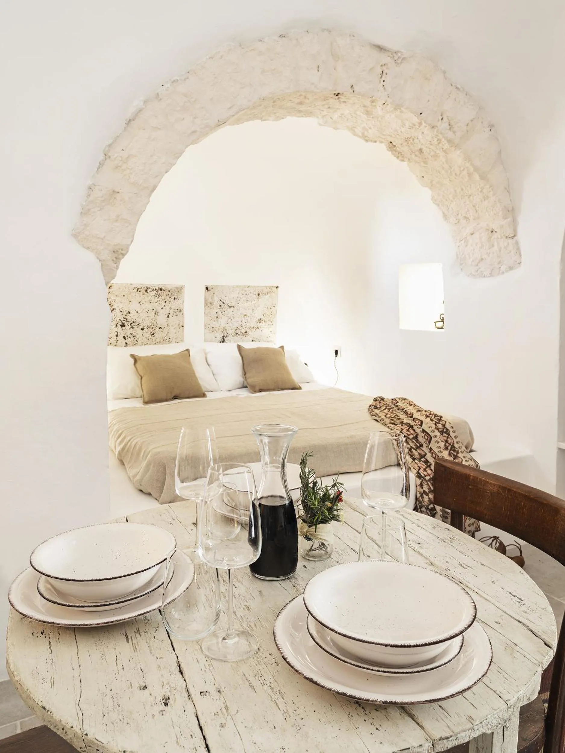 Bedroom in Trulli Del Bosco