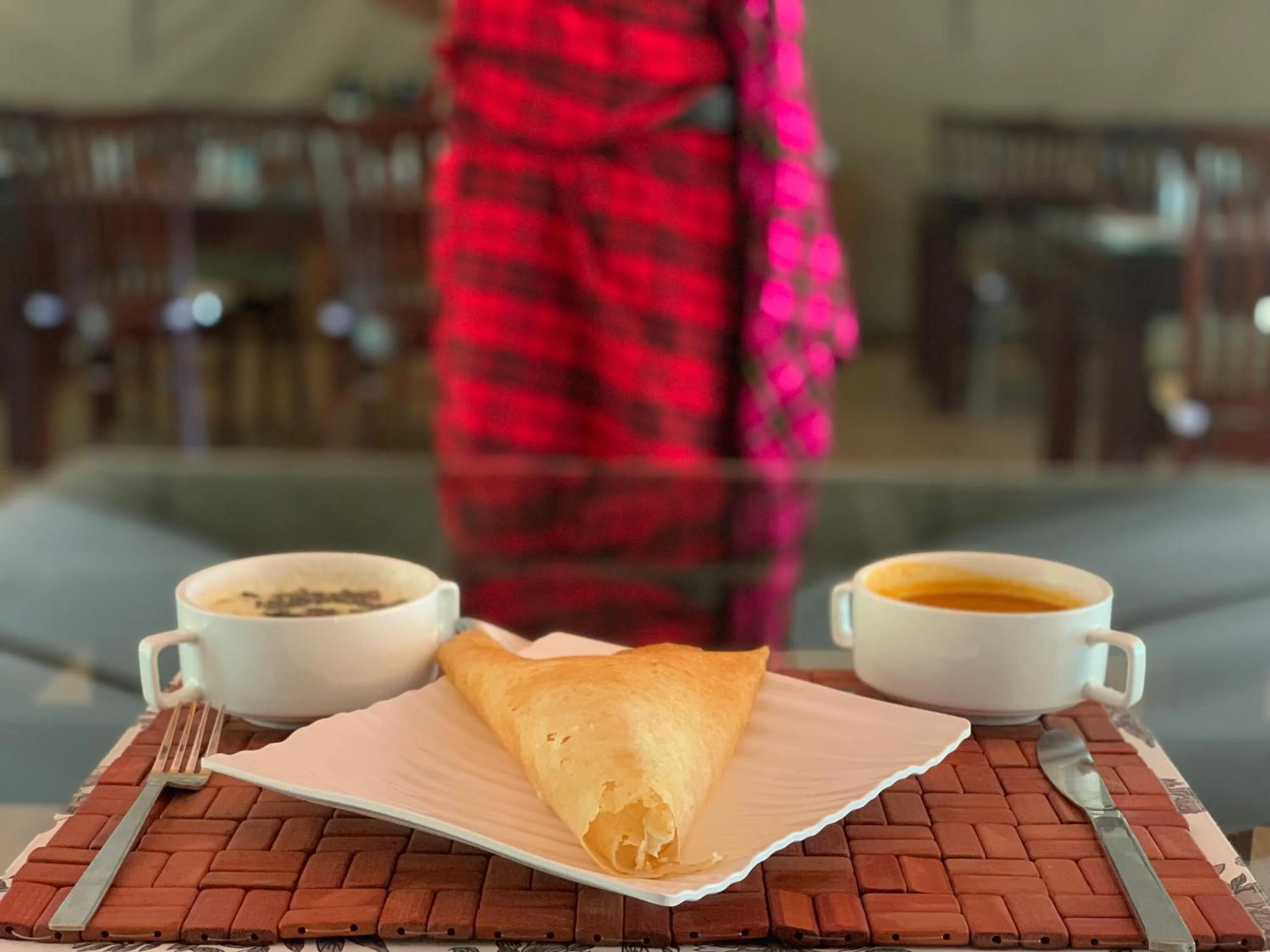 Food close-up in Lorian safari camp limited