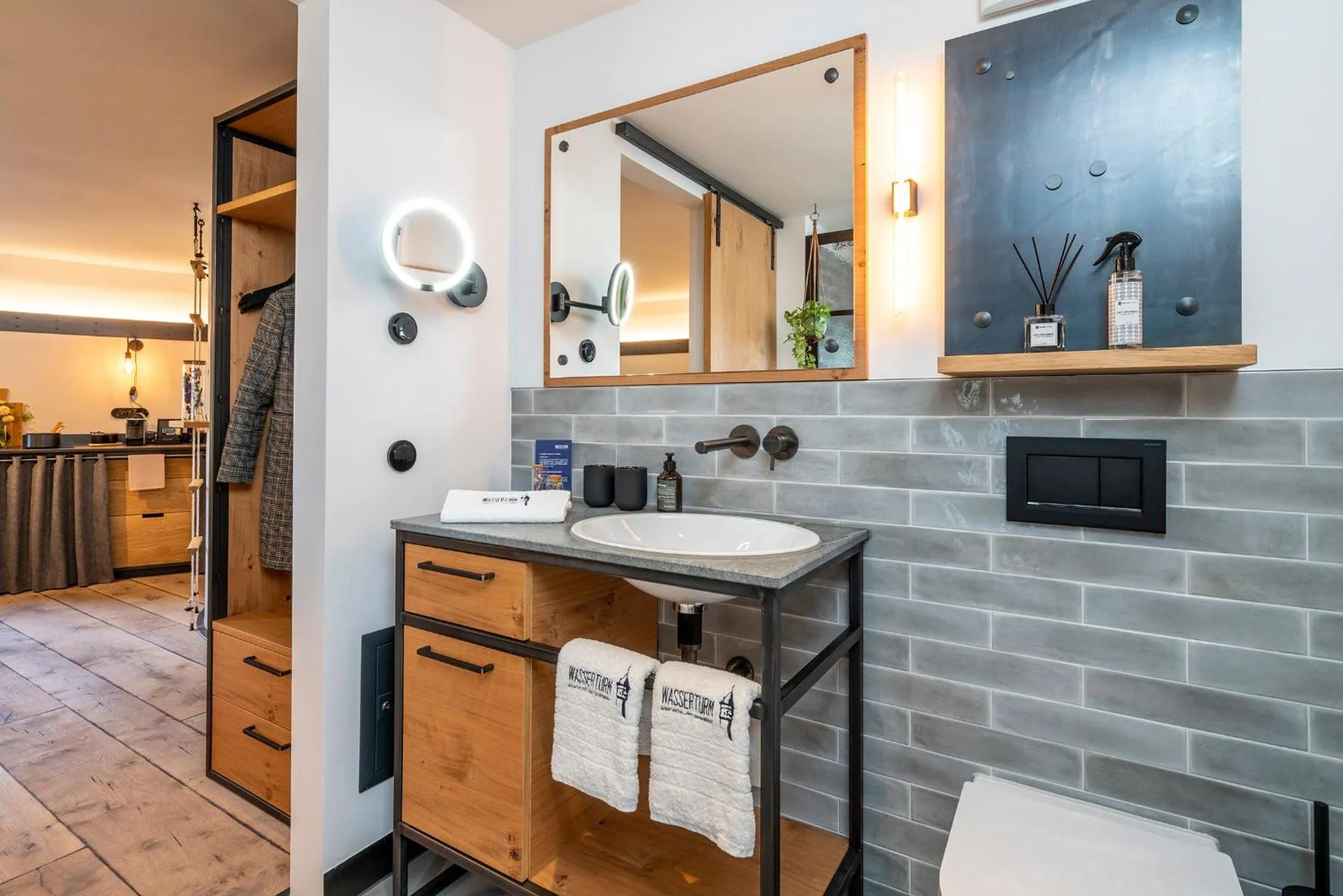 Bathroom in Apart Hotel Wasserturm