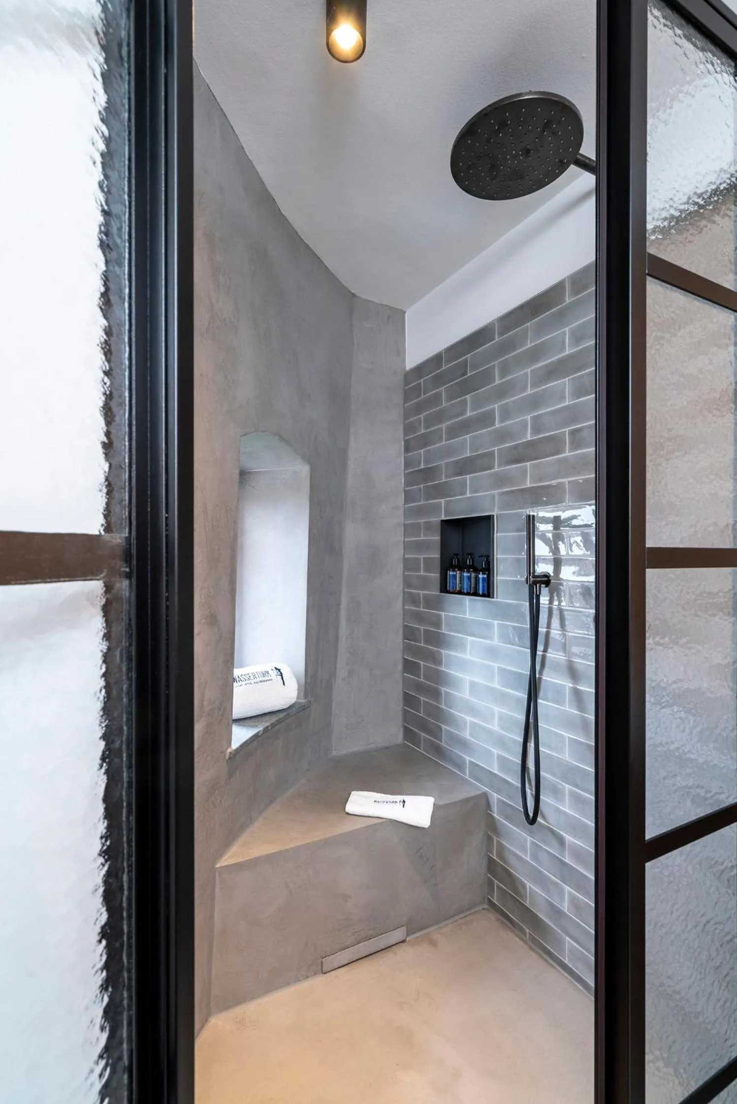 Bathroom, Bed in Apart Hotel Wasserturm