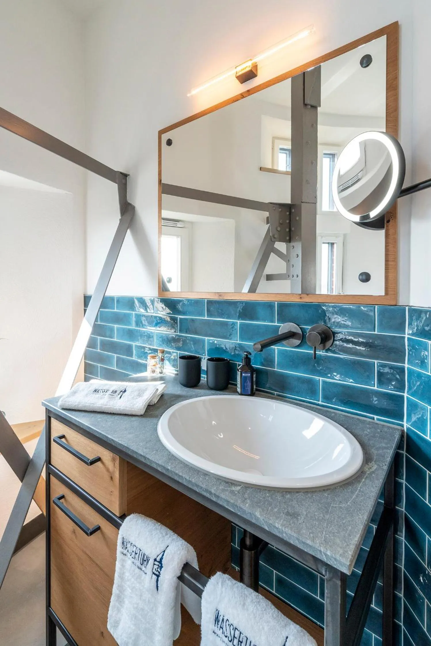 Bathroom in Apart Hotel Wasserturm